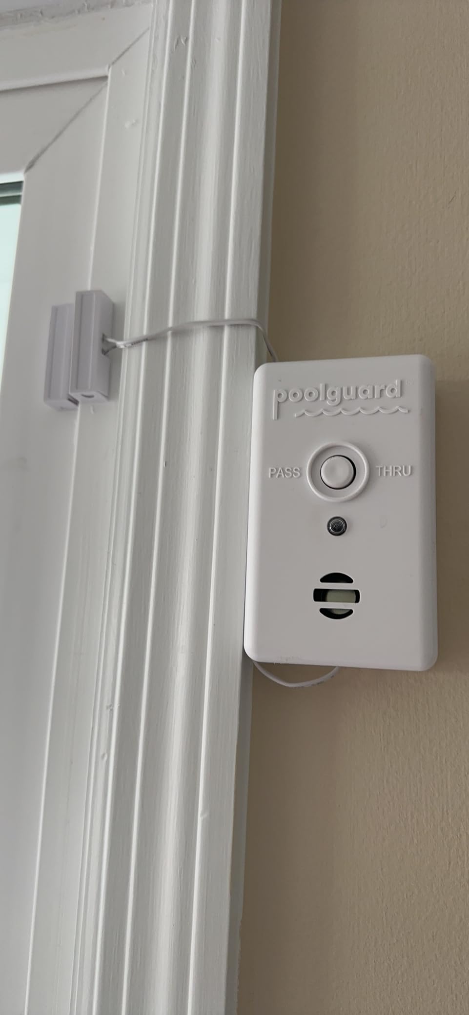 PoolGuard DAPT-2 Water Hazard Pool Door Alarm, White Customer Review PoolGuard DAPT-2 Water Hazard Pool Door Alarm, White - Customer Photo 1