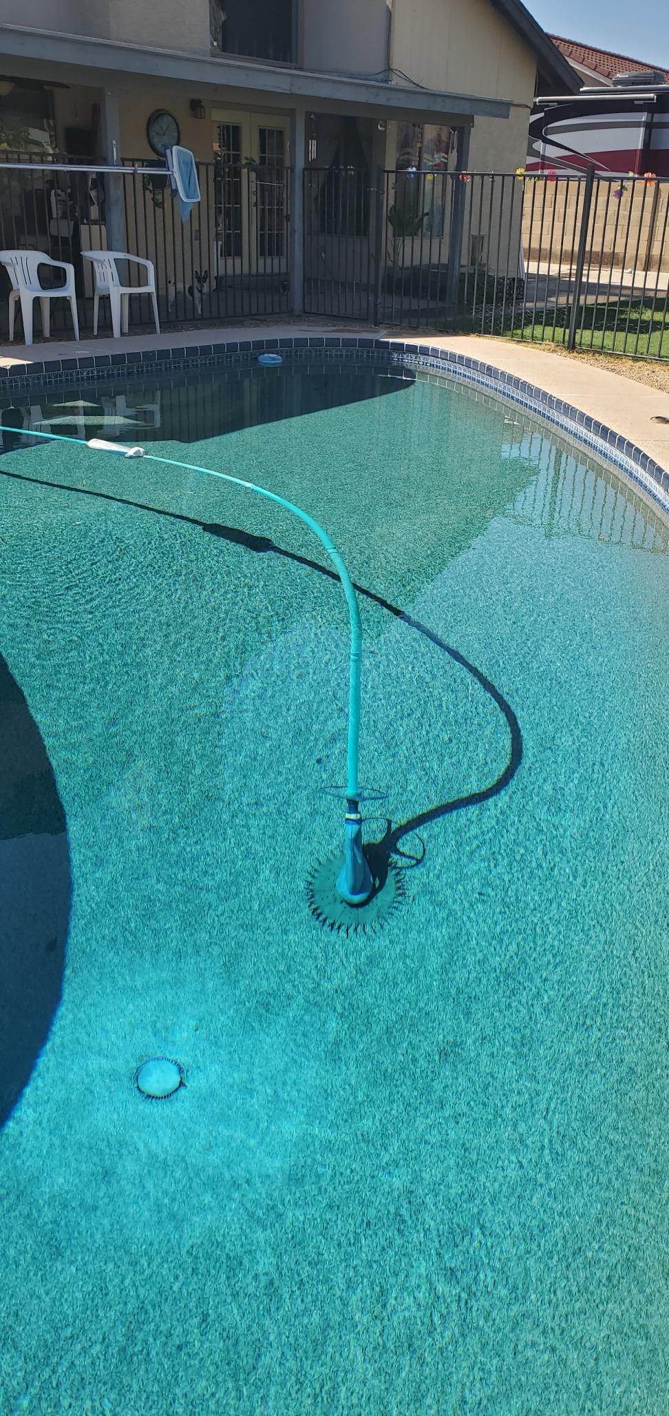 In The Swim Super Algaecide for Above Ground or Inground Swimming Pools – Low Odor, Non-Foaming Preventative for Yellow/Mustard Algae in Swimming Pools - 7.1% Chelated Copper – 1 Quart Customer Review In The Swim Super Algaecide for Above Ground or Inground Swimming Pools – Low Odor, Non-Foaming Preventative for Yellow/Mustard Algae in Swimming Pools - 7.1% Chelated Copper – 1 Quart - Customer Photo 1