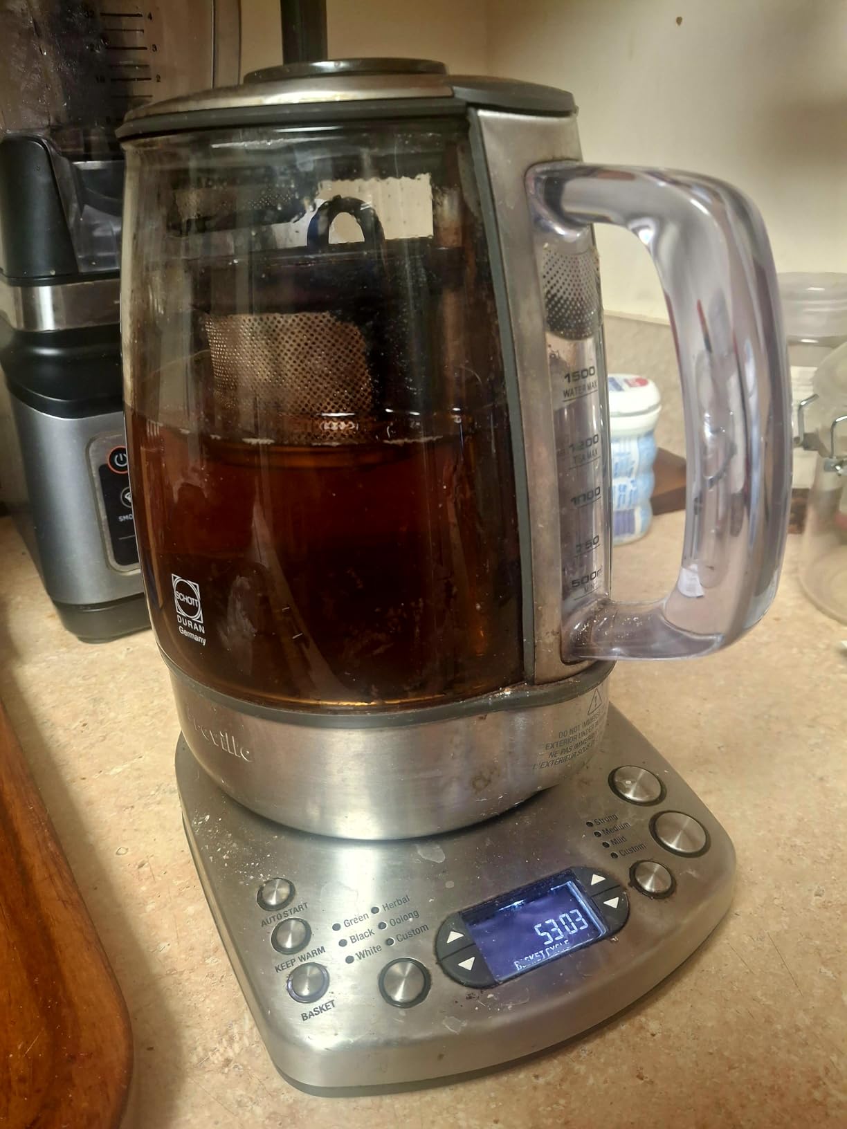 Breville BTM800XL Tea Maker Infuser and Water Kettle, 51 oz, Brushed Stainless Steel and Glass Customer Review Breville BTM800XL Tea Maker Infuser and Water Kettle, 51 oz, Brushed Stainless Steel and Glass - Customer Photo 1