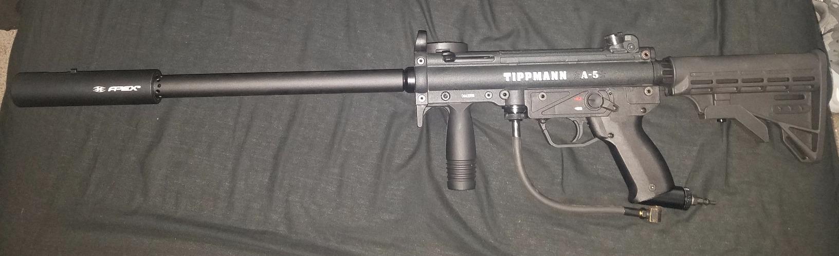 Tippmann A-5 .68 Caliber Paintball Marker, Black Customer Review Tippmann A-5 .68 Caliber Paintball Marker, Black - Customer Photo 1