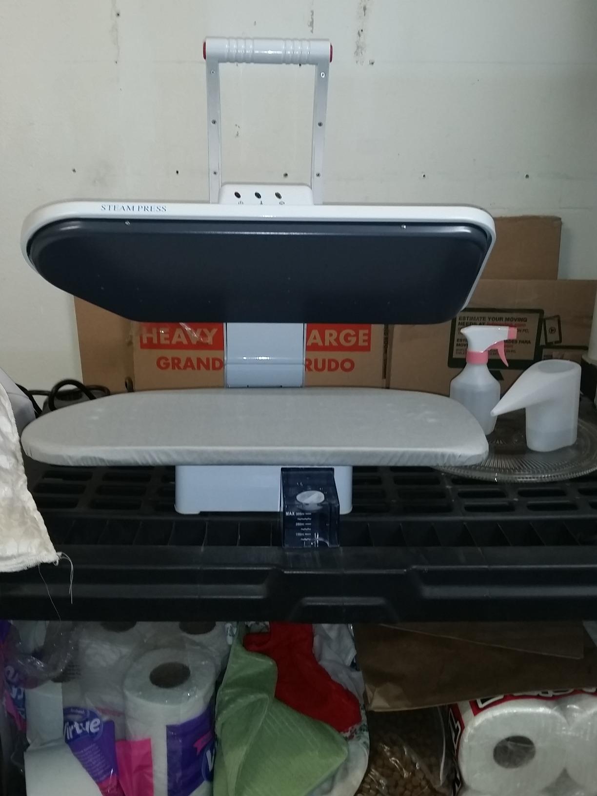 Ironing Steam Press - 22 Inch Clothes Press Machine for Home Customer Review Ironing Steam Press - 22 Inch Clothes Press Machine for Home - Customer Photo 1