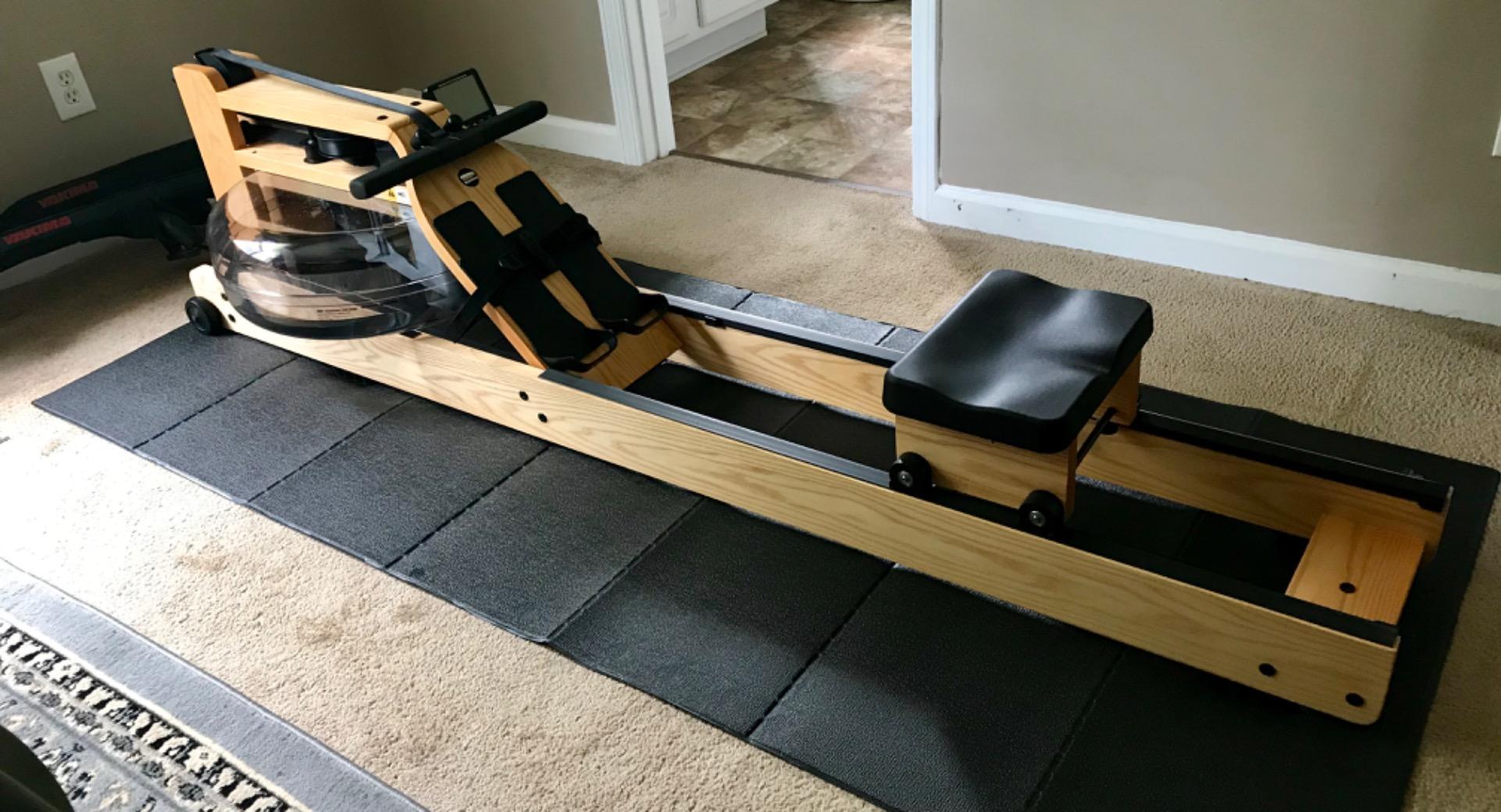 WaterRower Ash Rowing Machine with S4 Monitor | USA Made Water Rower | Original Handcrafted Erg Row Machine for Home Use & Gym - Customer Photo 2