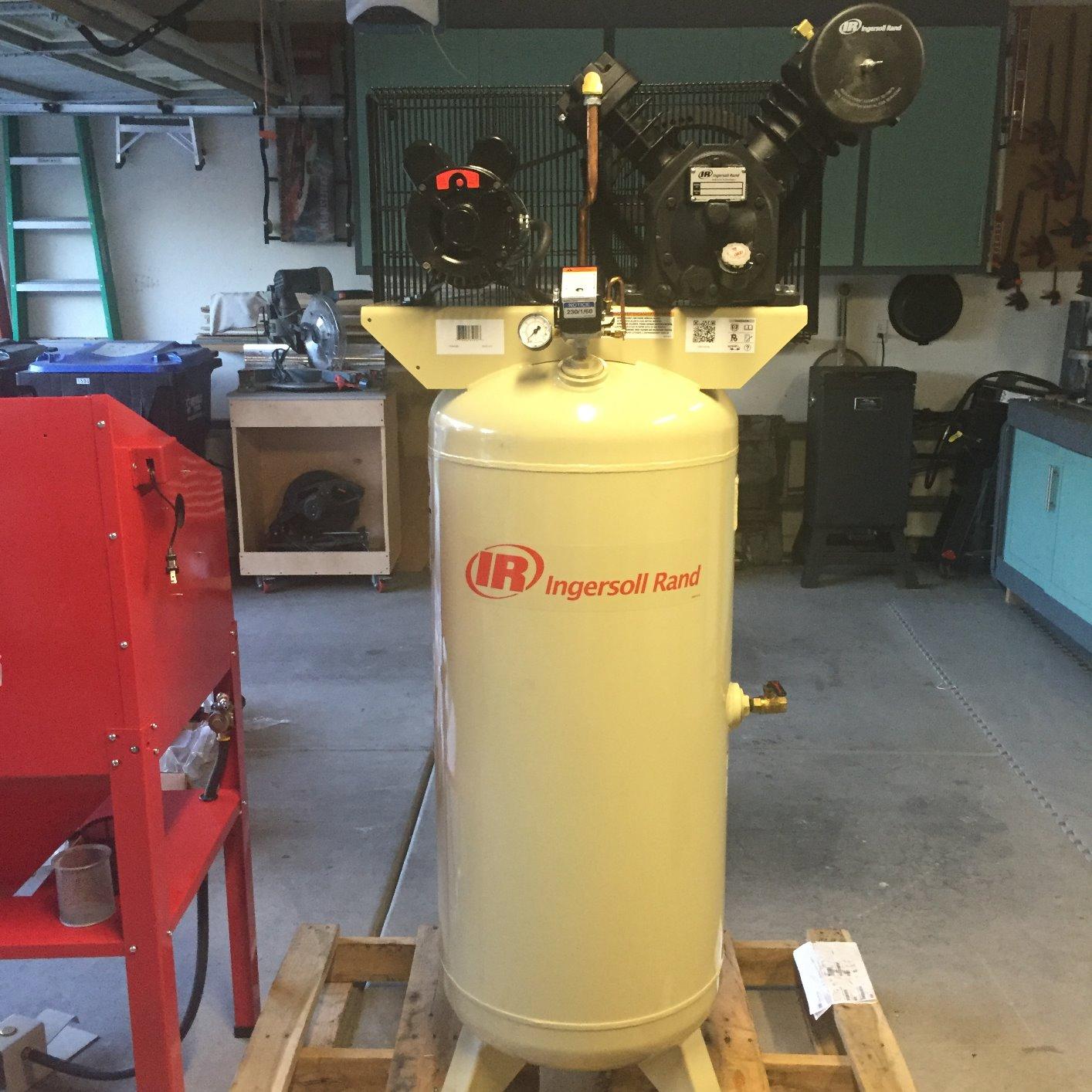 Ingersoll Rand 2340L5-V 5 hp Type 30 2 Stage Reciprocating Compressor Customer Review Ingersoll Rand 2340L5-V 5 hp Type 30 2 Stage Reciprocating Compressor - Customer Photo 1