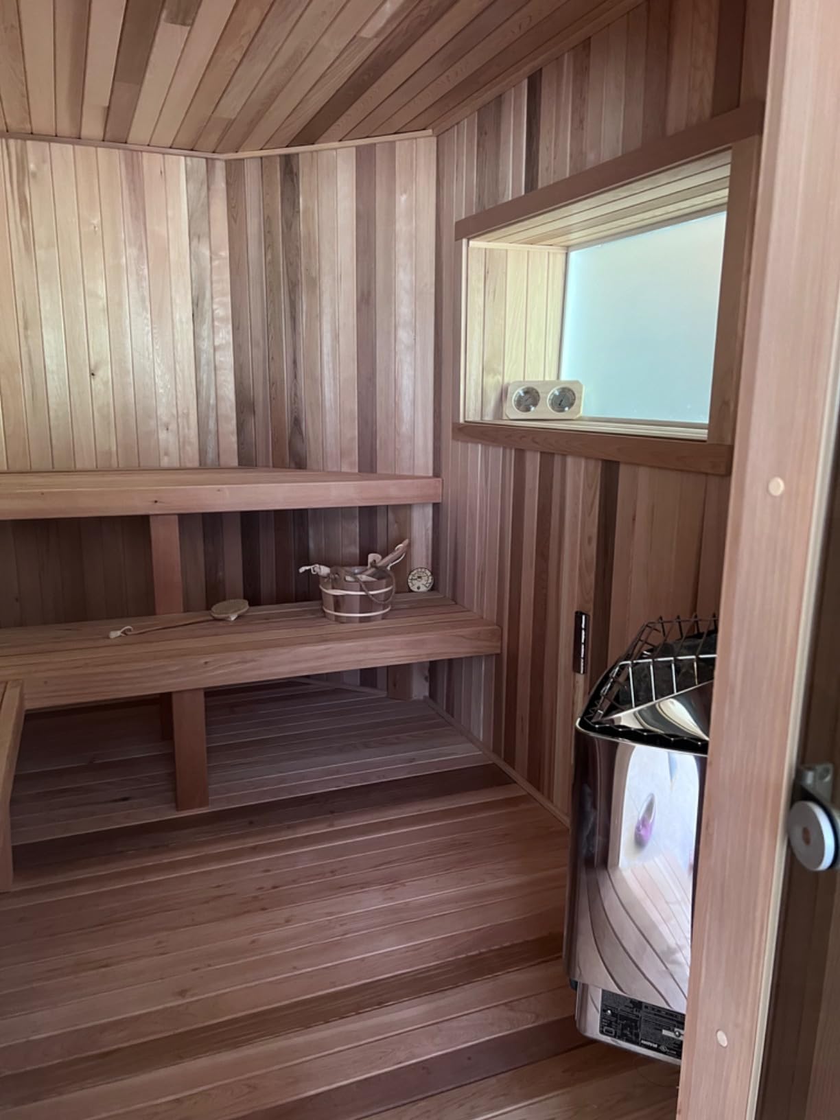 Finlandia/Harvia FLB-80/KIP-80B Sauna Heater, 8kw 240v/1ph, Maximum 425 cubic feet Customer Review Finlandia/Harvia FLB-80/KIP-80B Sauna Heater, 8kw 240v/1ph, Maximum 425 cubic feet - Customer Photo 1