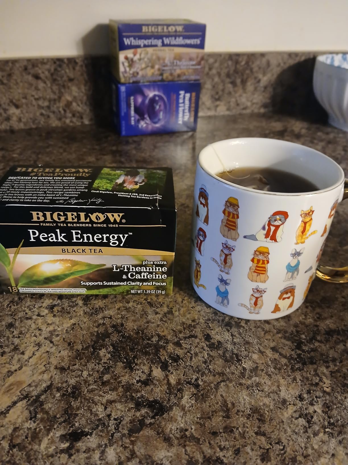 Bigelow Tea Earl Grey Black Tea, Caffeinated Tea, 100 Count Box (Pack of 1) Customer Review Bigelow Tea Earl Grey Black Tea, Caffeinated Tea, 100 Count Box (Pack of 1) - Customer Photo 1