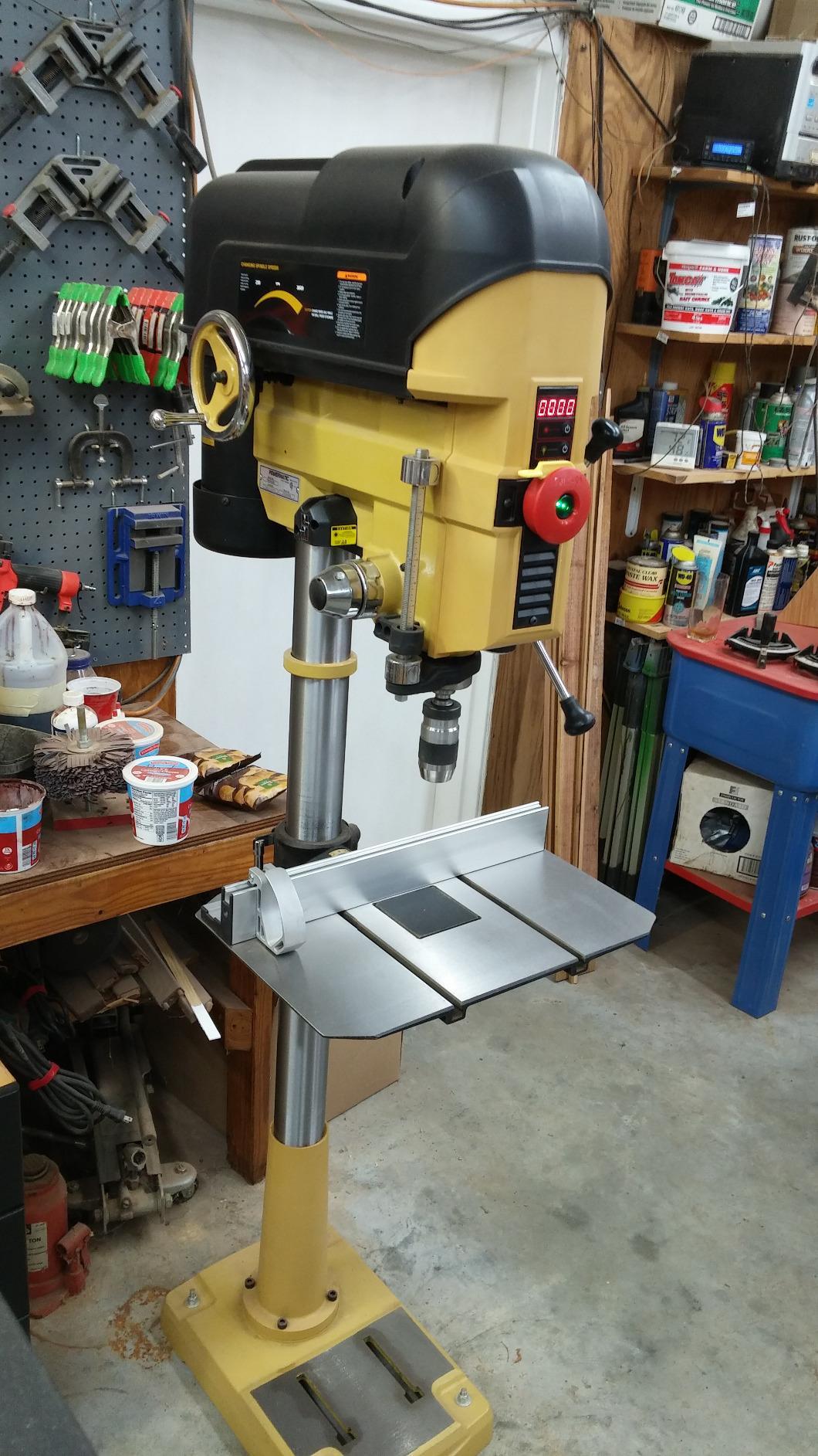 Powermatic 18-Inch Floor Drill Press, Variable Speed, 1 HP, 115/230V 1Ph (Model PM2800B) Customer Review Powermatic 18-Inch Floor Drill Press, Variable Speed, 1 HP, 115/230V 1Ph (Model PM2800B) - Customer Photo 1