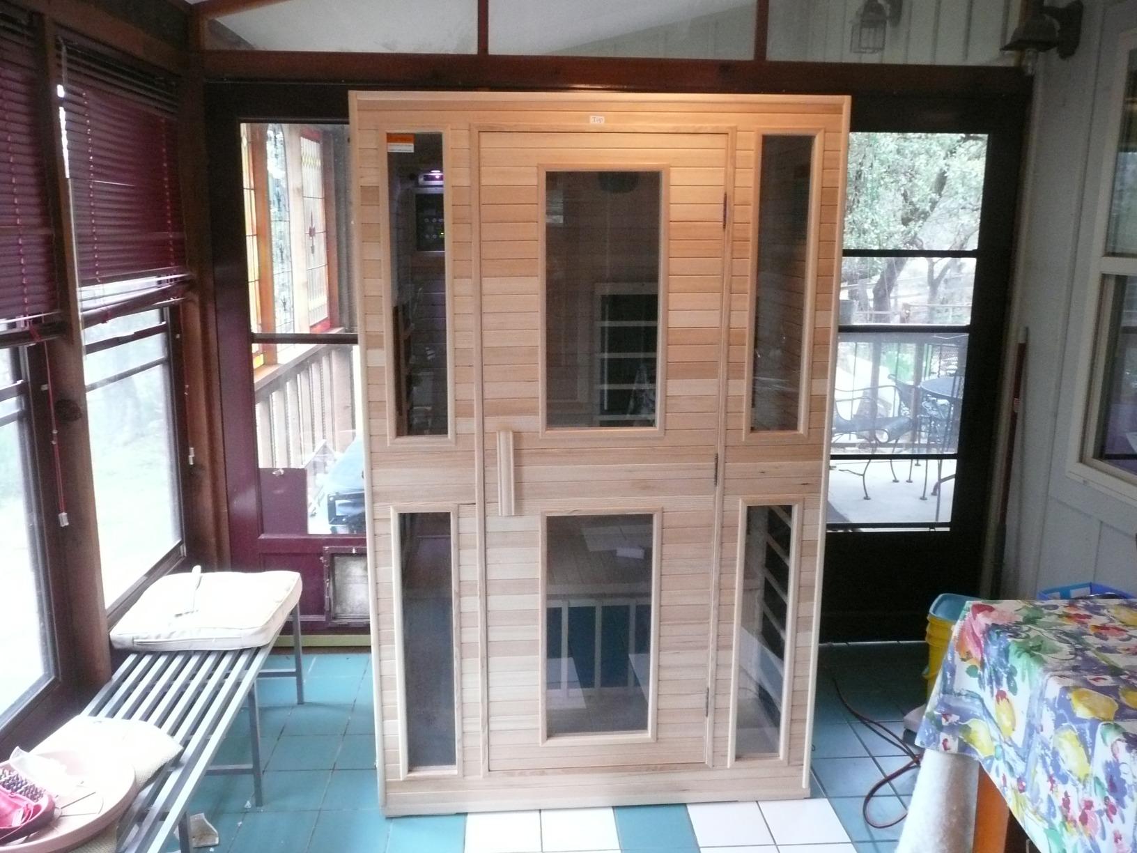 JNH Lifestyles Joyous 2-Person Home Infrared Sauna with Infra-red Light Therapy, Low EMF - Indoor Personal Luxury Spa for House and Gym Customer Review JNH Lifestyles Joyous 2-Person Home Infrared Sauna with Infra-red Light Therapy, Low EMF - Indoor Personal Luxury Spa for House and Gym - Customer Photo 1