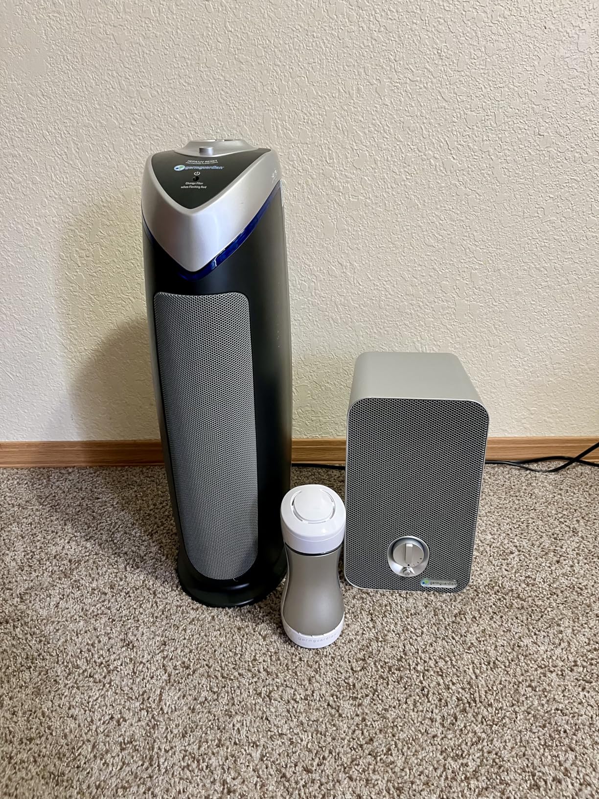 GermGuardian Air Purifier for Home with HEPA Filter, Removes 99.97% of Pollutants, Covers up to 375 Sq. Foot Room in 1 Hr, UV-C Light Helps Reduce Germs, Zero Ozone Verified, 11 GermGuardian Air Purifier for Home with HEPA Filter, Removes 99.97% of Pollutants, Covers up to 375 Sq. Foot Room in 1 Hr, UV-C Light Helps Reduce Germs, Zero Ozone Verified, 11