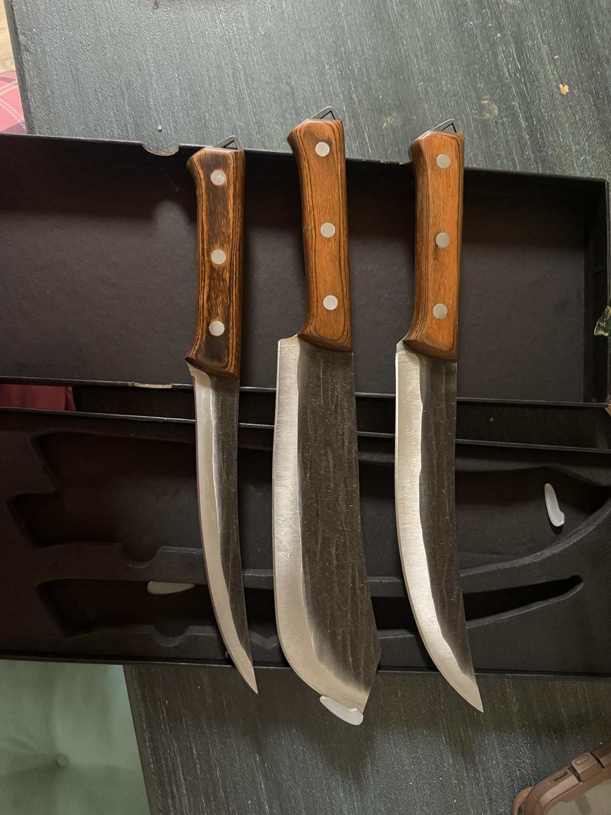 HENCKELS Statement Razor-Sharp 2-pc Carving Set, German Engineered Informed by 100+ Years of Mastery, Black/Stainless Steel - Customer Photo 1