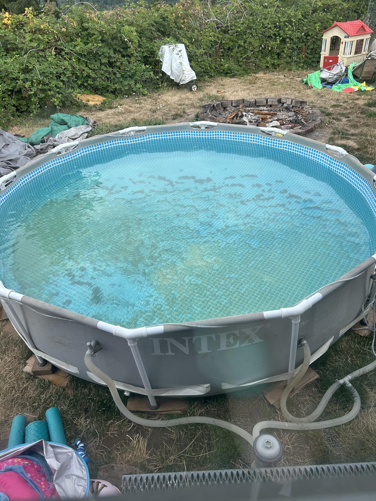 Clorox® Pool&Spa™ Swimming Pool Algaecide, Prevents and Treats Pool Algae, Non-Foaming, 1 Quart (Pack of 1) Customer Review Clorox® Pool&Spa™ Swimming Pool Algaecide, Prevents and Treats Pool Algae, Non-Foaming, 1 Quart (Pack of 1) - Customer Photo 1