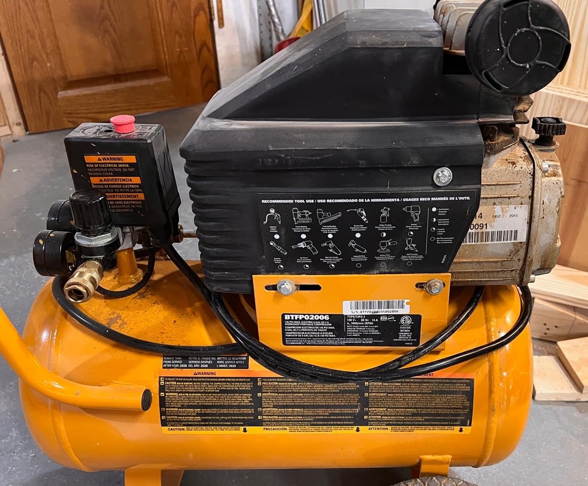 California Air Tools 8010 1.0 HP Ultra Quiet and Oil-Free Air Compressor, 8 Gallon Steel Tank, Lightweight with Wheels, 60 dBA Noise Level Customer Review California Air Tools 8010 1.0 HP Ultra Quiet and Oil-Free Air Compressor, 8 Gallon Steel Tank, Lightweight with Wheels, 60 dBA Noise Level - Customer Photo 1