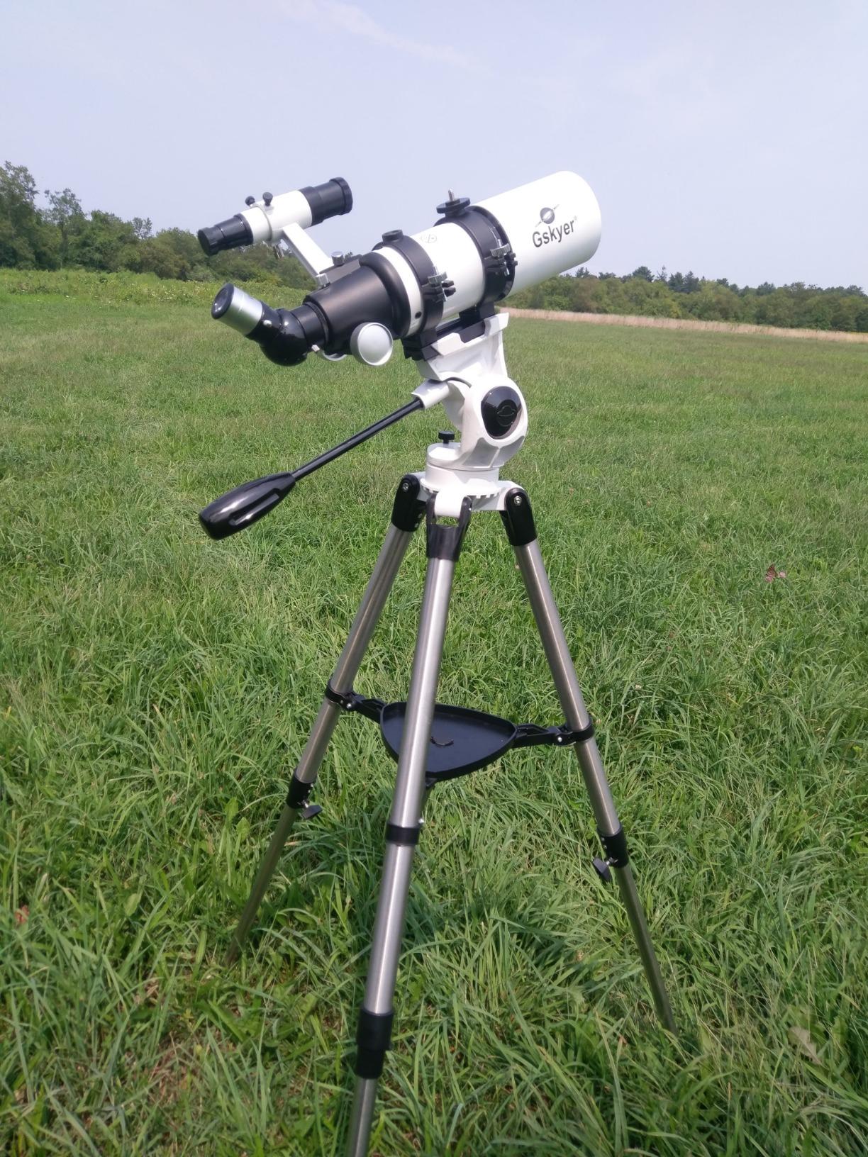 Gskyer Telescope, Telescopes for Adults, 80mm AZ Space Astronomical Refractor Telescope Kids, Adults Astronomy, German Technology Scope Customer Review Gskyer Telescope, Telescopes for Adults, 80mm AZ Space Astronomical Refractor Telescope Kids, Adults Astronomy, German Technology Scope - Customer Photo 1