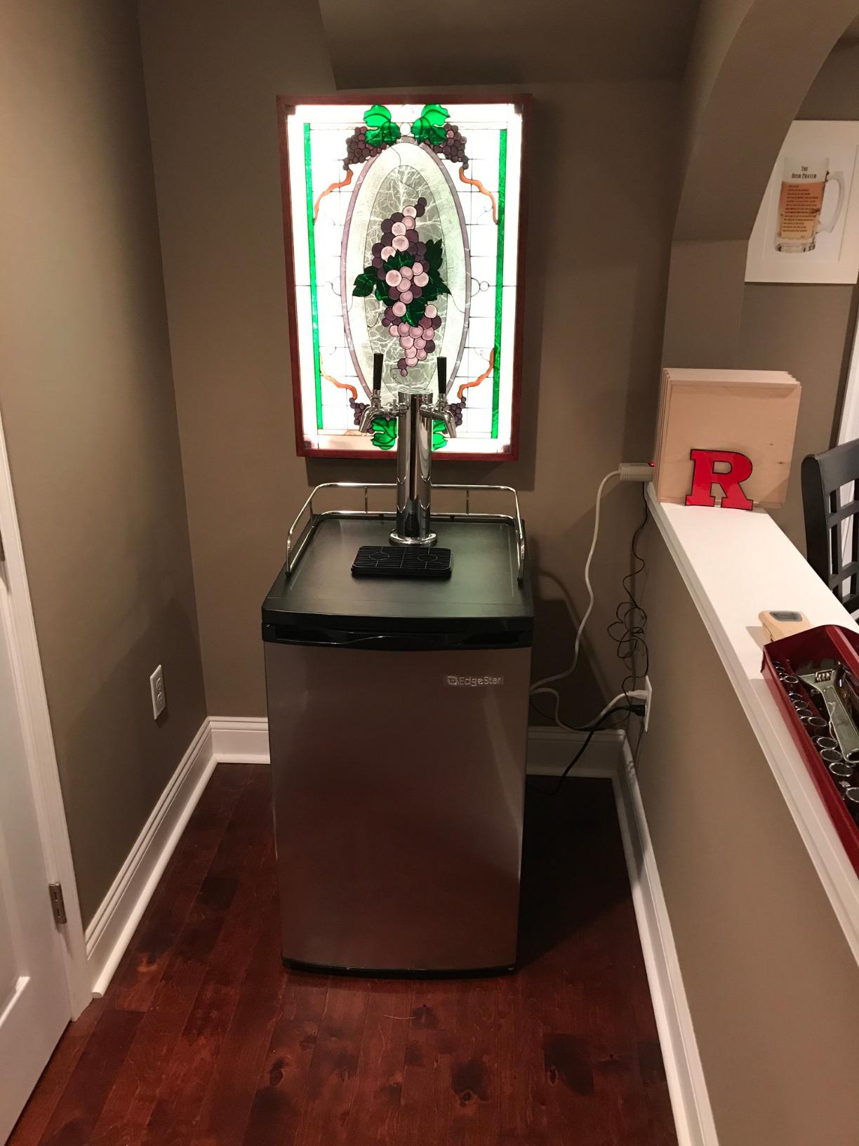 EdgeStar BR2001BL Ultra Low Temp Refrigerator for Kegerator Conversion Customer Review EdgeStar BR2001BL Ultra Low Temp Refrigerator for Kegerator Conversion - Customer Photo 2