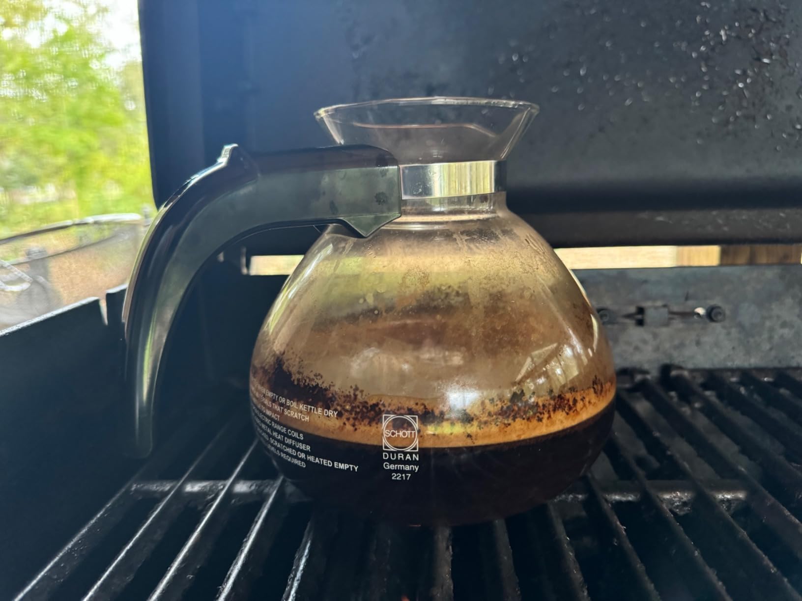 Borosilicate Glass Stove Top Whistling Tea Kettle - 12 Cup/48oz Capacity - BPA-Free - German Made Glass Kettle for Gas, Electric, and Glass Ranges Customer Review Borosilicate Glass Stove Top Whistling Tea Kettle - 12 Cup/48oz Capacity - BPA-Free - German Made Glass Kettle for Gas, Electric, and Glass Ranges - Customer Photo 2