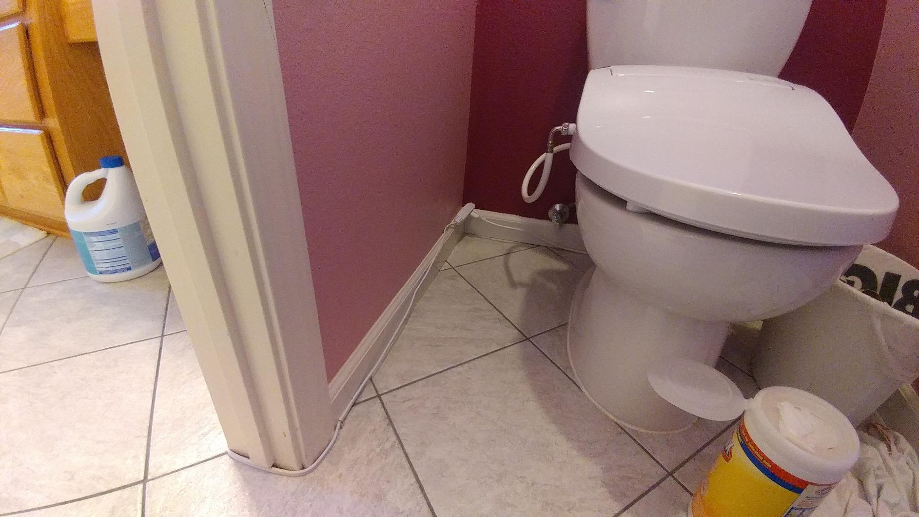 ALPHA BIDET JX2 Elongated Bidet Toilet Seat, White, Endless Warm Water, *NEW* Bowl Mist, LED Light, Quiet Operation, Wireless Remote, Stainless Steel Nozzle, Sittable Lid, 3 Year Warranty Customer Review Image ALPHA BIDET JX2 Elongated Bidet Toilet Seat, White, Endless Warm Water, *NEW* Bowl Mist, LED Light, Quiet Operation, Wireless Remote, Stainless Steel Nozzle, Sittable Lid, 3 Year Warranty - Customer Photo 2