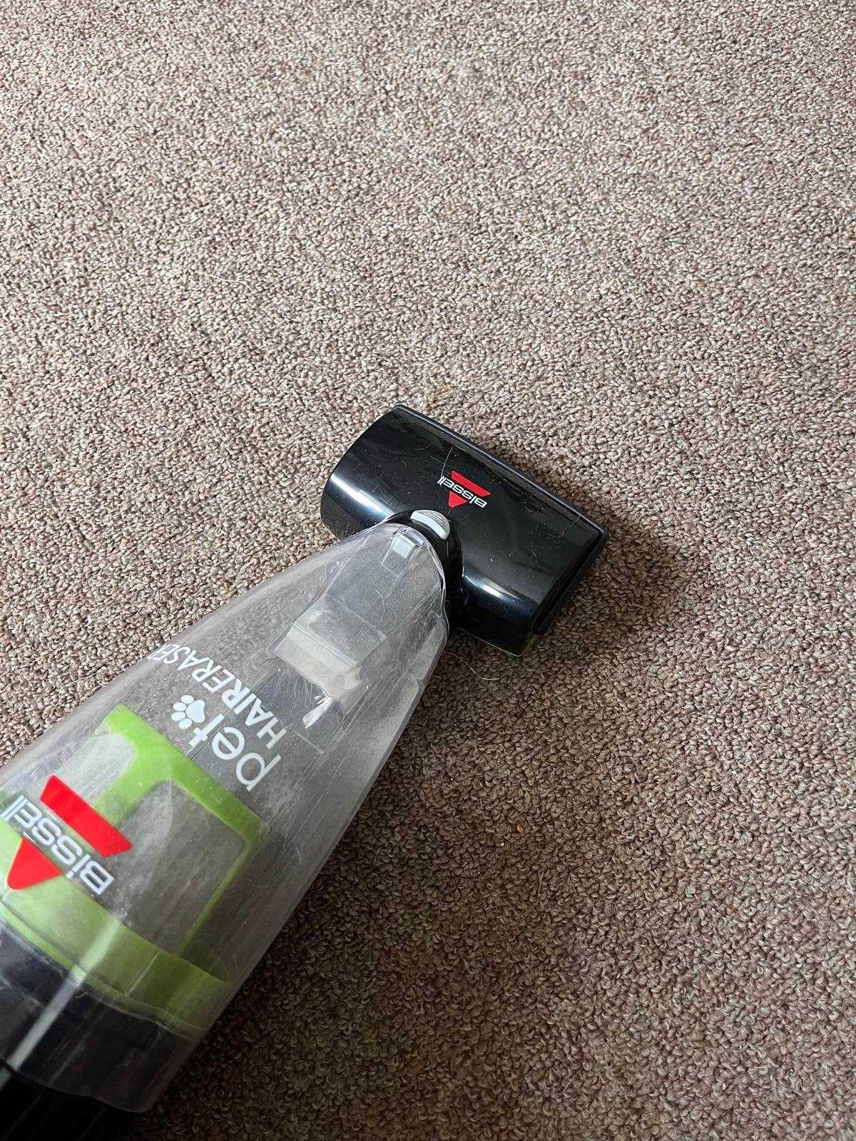 Bissell Pet Hair Eraser Cordless Hand Vacuum, Home, Auto, and Pet Vacuum, Crevice Tool, Upholstery Tool, and Motorized Brush Included, 1782 - Customer Photo 2