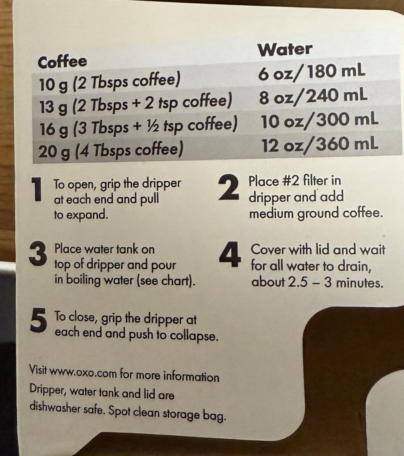 OXO Brew Single Serve Pour-Over Coffee Maker Customer Review OXO Brew Single Serve Pour-Over Coffee Maker - Customer Photo 1