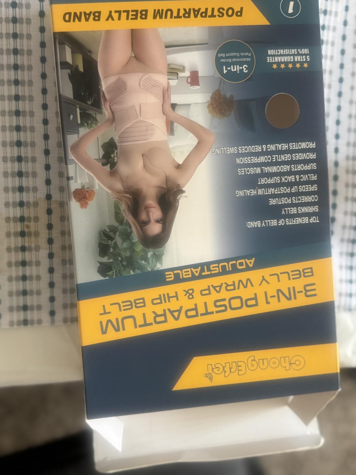ChongErfei 3 in 1 Postpartum Support Customer Review Photo ChongErfei 3 in 1 Postpartum Support - Customer Photo 2 - Postpartum Girdle Review