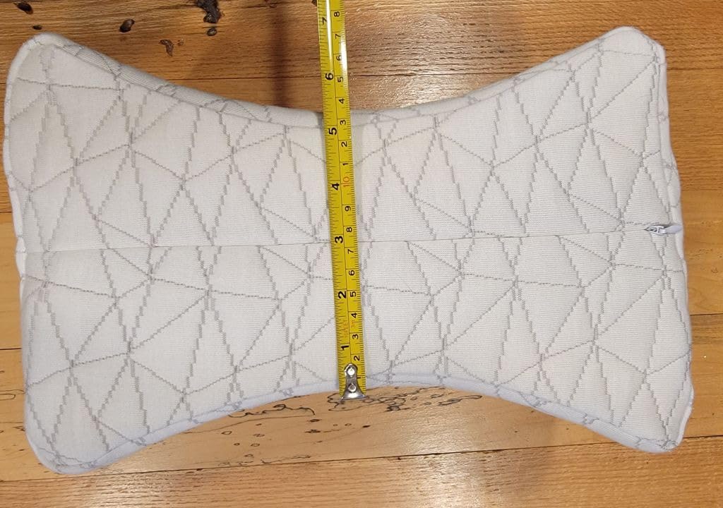 Coop Home Goods Leg Support & Knee Pillow for Side Sleeper, Adjustable Soft Orthopedic Leg Pillow for Sleeping, Pregnancy, Sciatica, Back, Hip and Joint Support with Washable Cover - Customer Photo 2