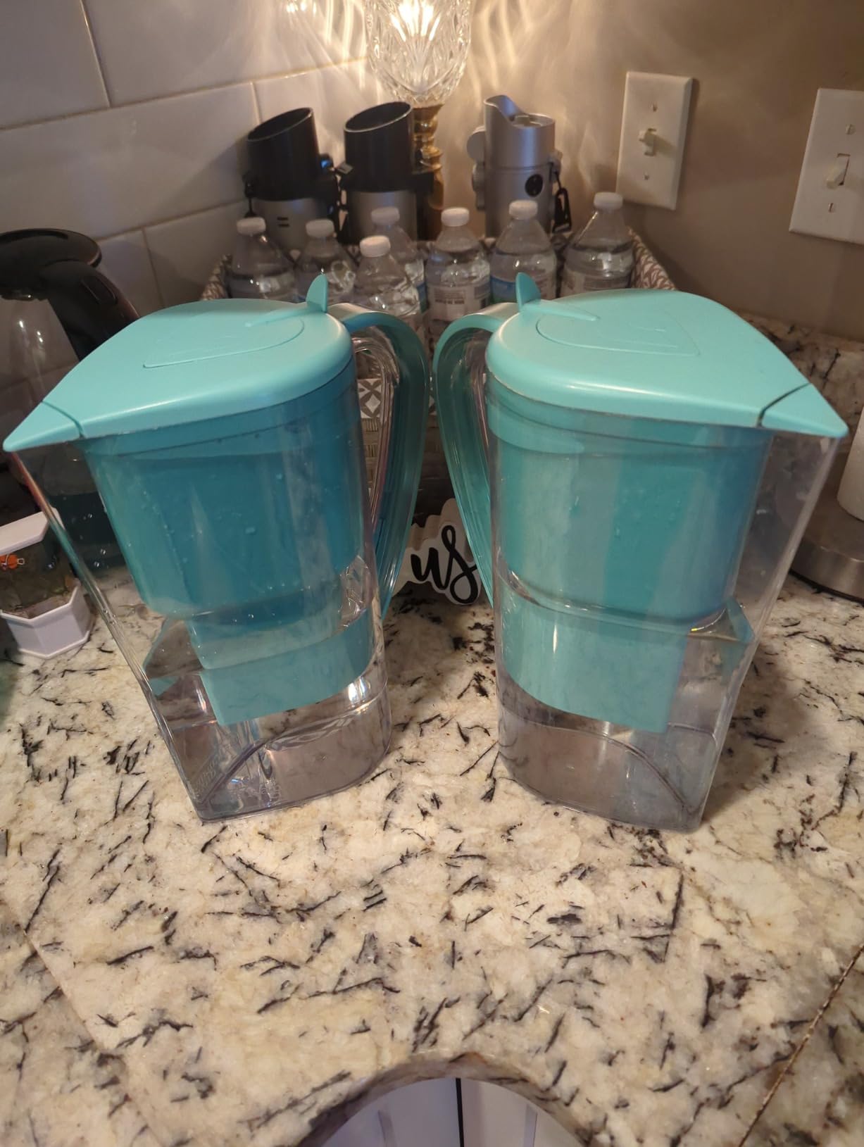 Alkanatur Alkaline Hydrogen Water Filter Pitcher - Removes Fluoride, Chlorine, Microplastics, PFAs, Lead - Activated Coconut Charcoal Carbon Filter - Water Ionizer, pH of 9.5, Adds Magnesium Customer Review Alkanatur Alkaline Hydrogen Water Filter Pitcher - Removes Fluoride, Chlorine, Microplastics, PFAs, Lead - Activated Coconut Charcoal Carbon Filter - Water Ionizer, pH of 9.5, Adds Magnesium - Customer Photo 2