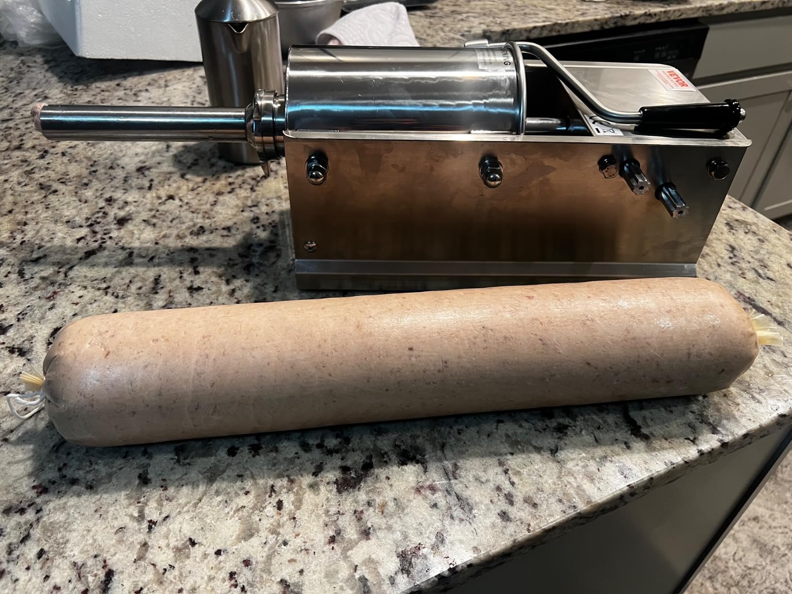 LEM Products BigBite #22 Meat Grinder, 1.0 HP Stainless Steel Electric Meat Grinder Machine, Ideal for Heavy Use Customer Review LEM Products BigBite #22 Meat Grinder, 1.0 HP Stainless Steel Electric Meat Grinder Machine, Ideal for Heavy Use - Customer Photo 2