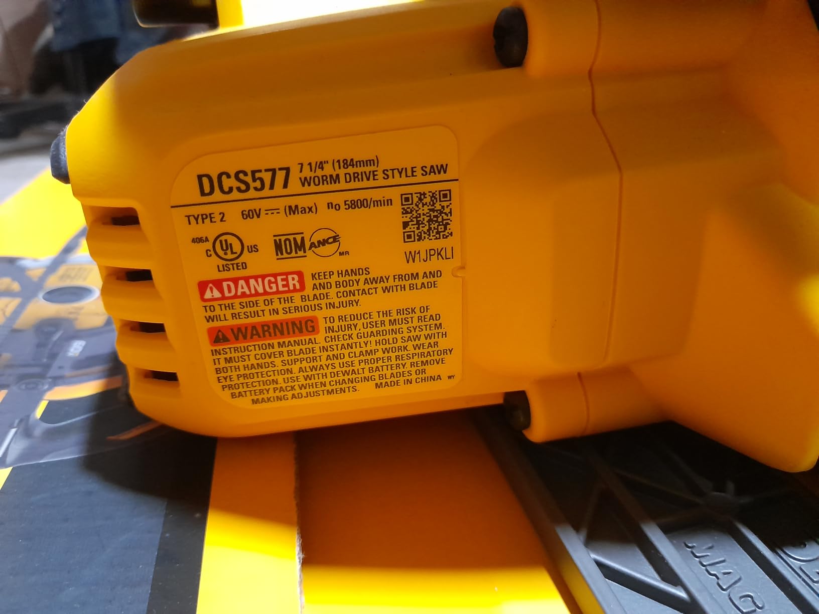 DEWALT FLEXVOLT 60V MAX* Circular Saw for Framing, 7-1/4-Inch, Tool Only Customer Review DEWALT FLEXVOLT 60V MAX* Circular Saw for Framing, 7-1/4-Inch, Tool Only - Customer Photo 2