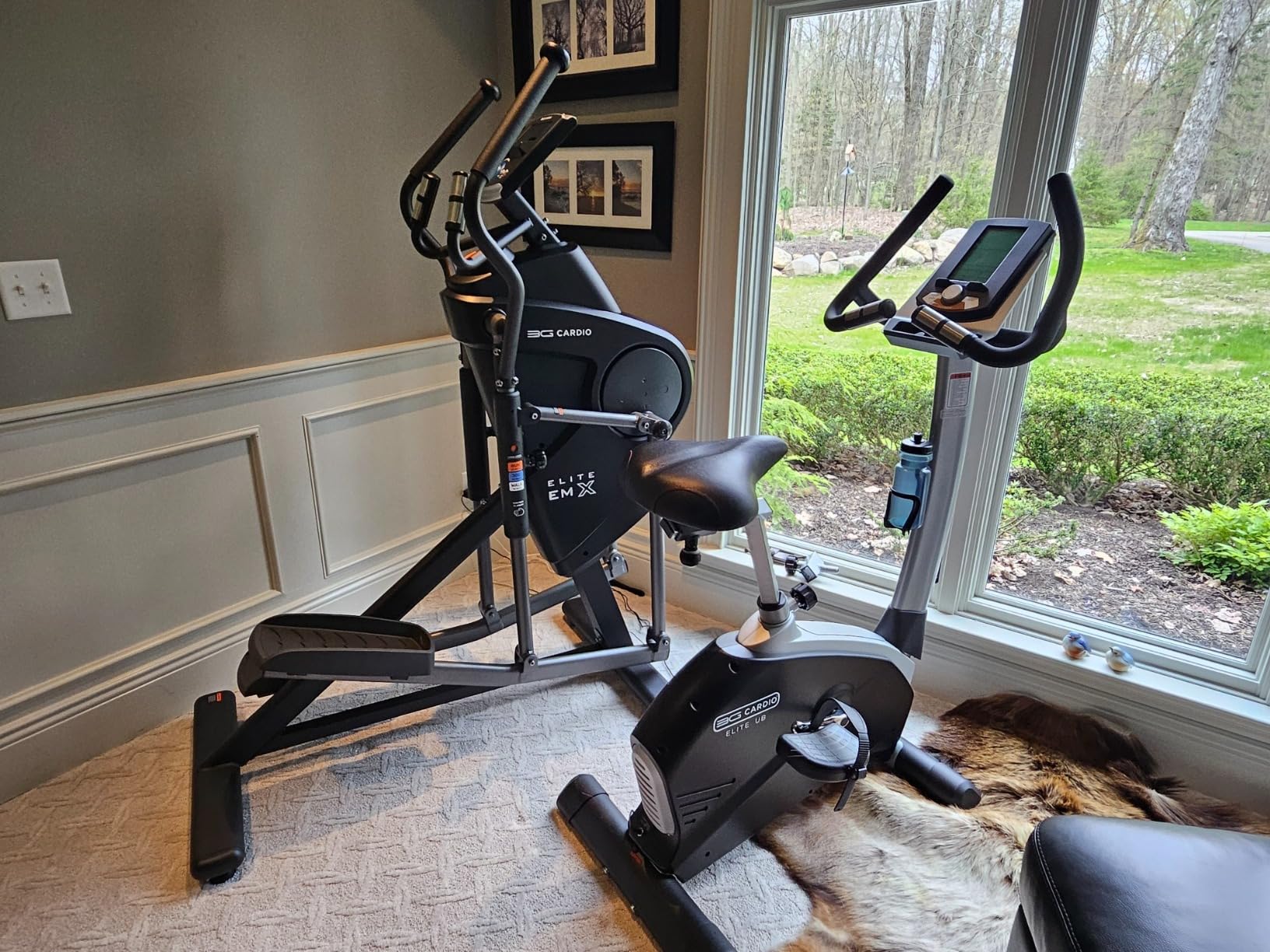 Elite UB Upright Bike - Commercial Grade - Compact Footprint - Ultra Comfortable Seat - Magnetic Resistance - 350 lbs Capacity Customer Review Elite UB Upright Bike - Commercial Grade - Compact Footprint - Ultra Comfortable Seat - Magnetic Resistance - 350 lbs Capacity - Customer Photo 1