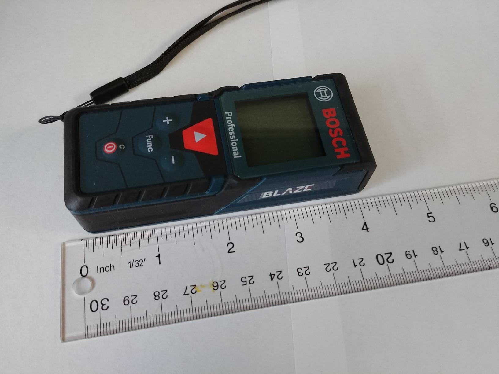 Bosch GLM165-40 Blaze™ Pro 165 Ft. Laser Measure Customer Review Bosch GLM165-40 Blaze™ Pro 165 Ft. Laser Measure - Customer Photo 1