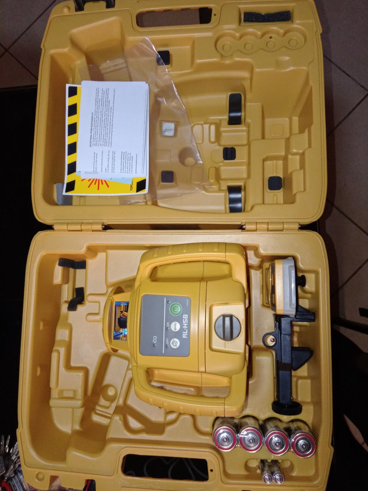 Topcon RL-H5A Self Leveling Horizontal Rotary Laser with Bonus EDEN Field Book, IP66 Rating Drop, Dust, Water Resistant, 800m Construction Laser, Includes LS-80L Receiver, Detector Holder, Soft Case Customer Review Topcon RL-H5A Self Leveling Horizontal Rotary Laser with Bonus EDEN Field Book, IP66 Rating Drop, Dust, Water Resistant, 800m Construction Laser, Includes LS-80L Receiver, Detector Holder, Soft Case - Customer Photo 2