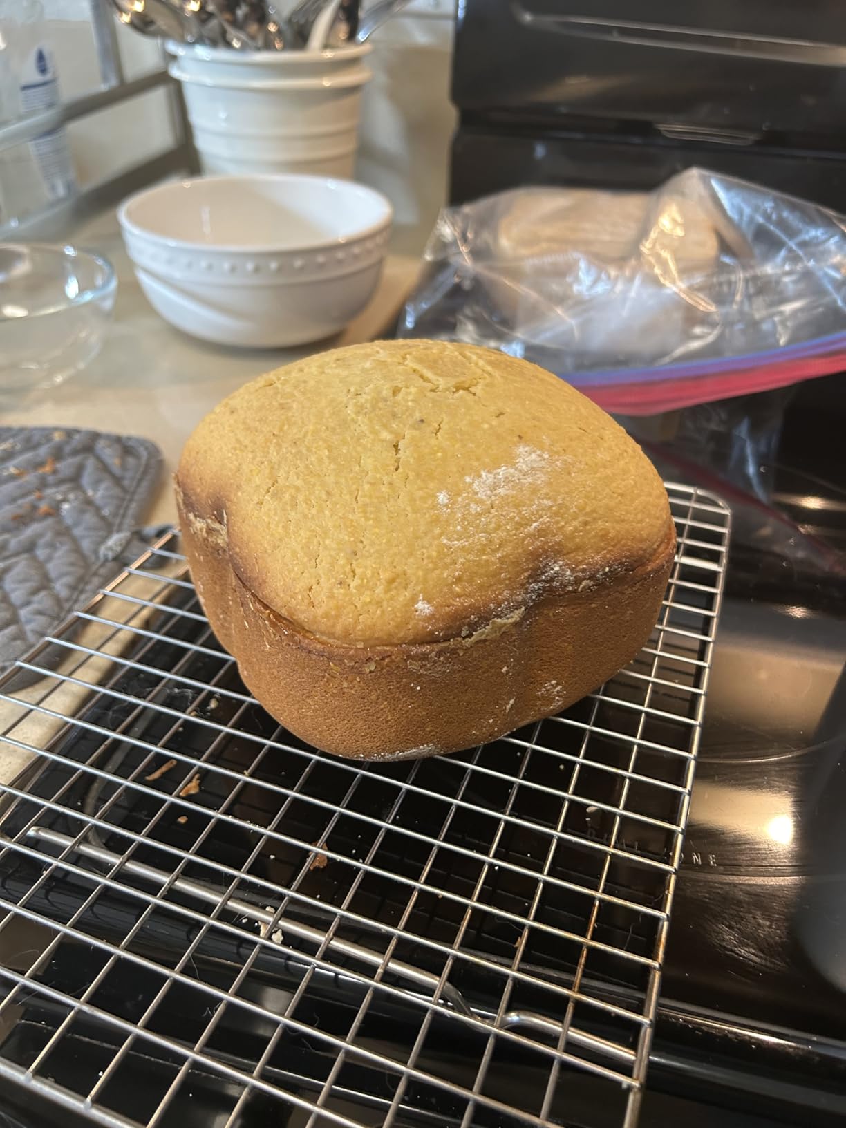 Cuisinart Bread Maker Machine, Compact and Automatic, Customizable Settings, Up to 2lb Loaves, CBK-110NAS Customer Review Cuisinart Bread Maker Machine, Compact and Automatic, Customizable Settings, Up to 2lb Loaves, CBK-110NAS - Customer Photo 1