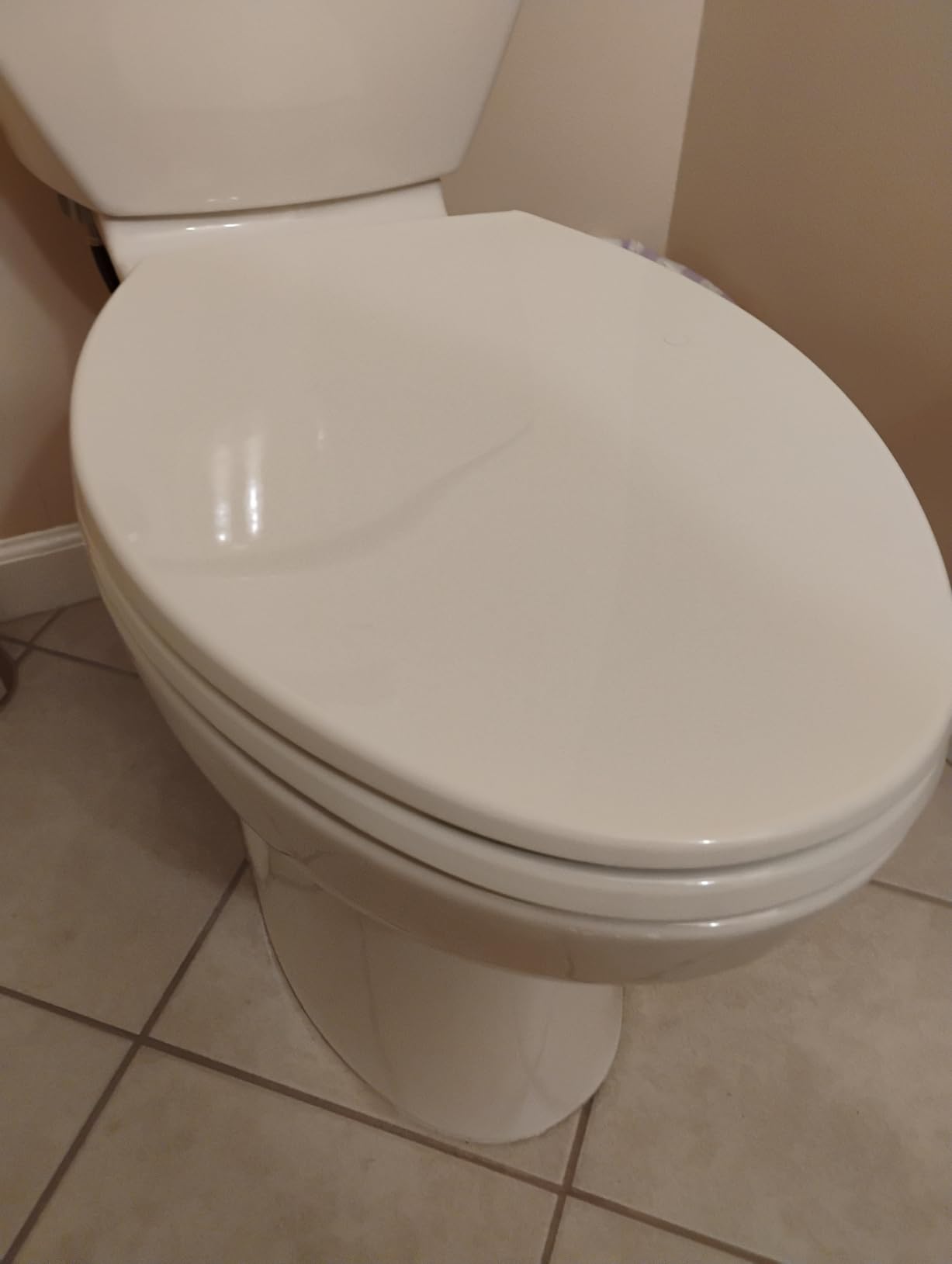 KOHLER 20110-0 Brevia, Slow Close Toilet Seat, Elongated Toilet Seat, Grip-Tight Bumpers Quick-Attach Hardware, White Customer Review KOHLER 20110-0 Brevia, Slow Close Toilet Seat, Elongated Toilet Seat, Grip-Tight Bumpers Quick-Attach Hardware, White - Customer Photo 2