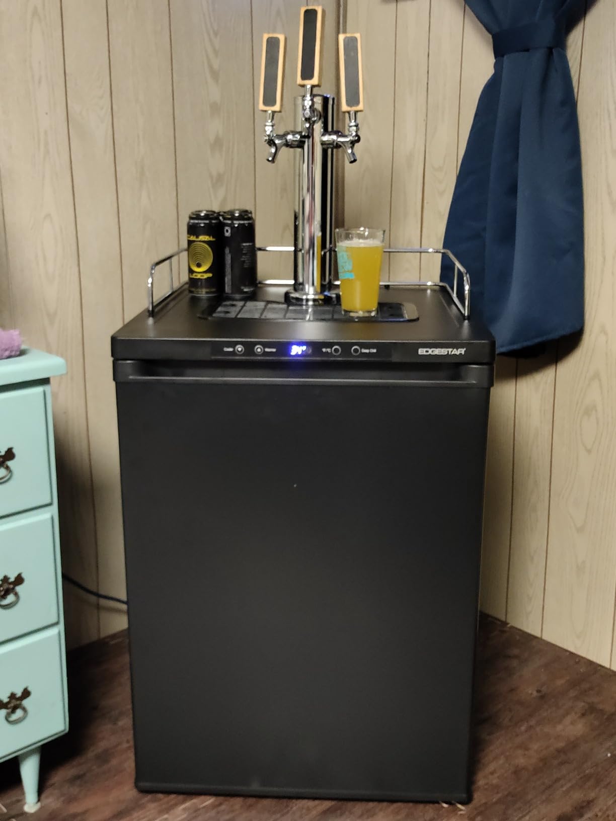 EdgeStar BR3002 24 Inch Wide Kegerator Conversion Refrigerator for Full Size Kegs with Deep Chill Mode - Black Customer Review EdgeStar BR3002 24 Inch Wide Kegerator Conversion Refrigerator for Full Size Kegs with Deep Chill Mode - Black - Customer Photo 2