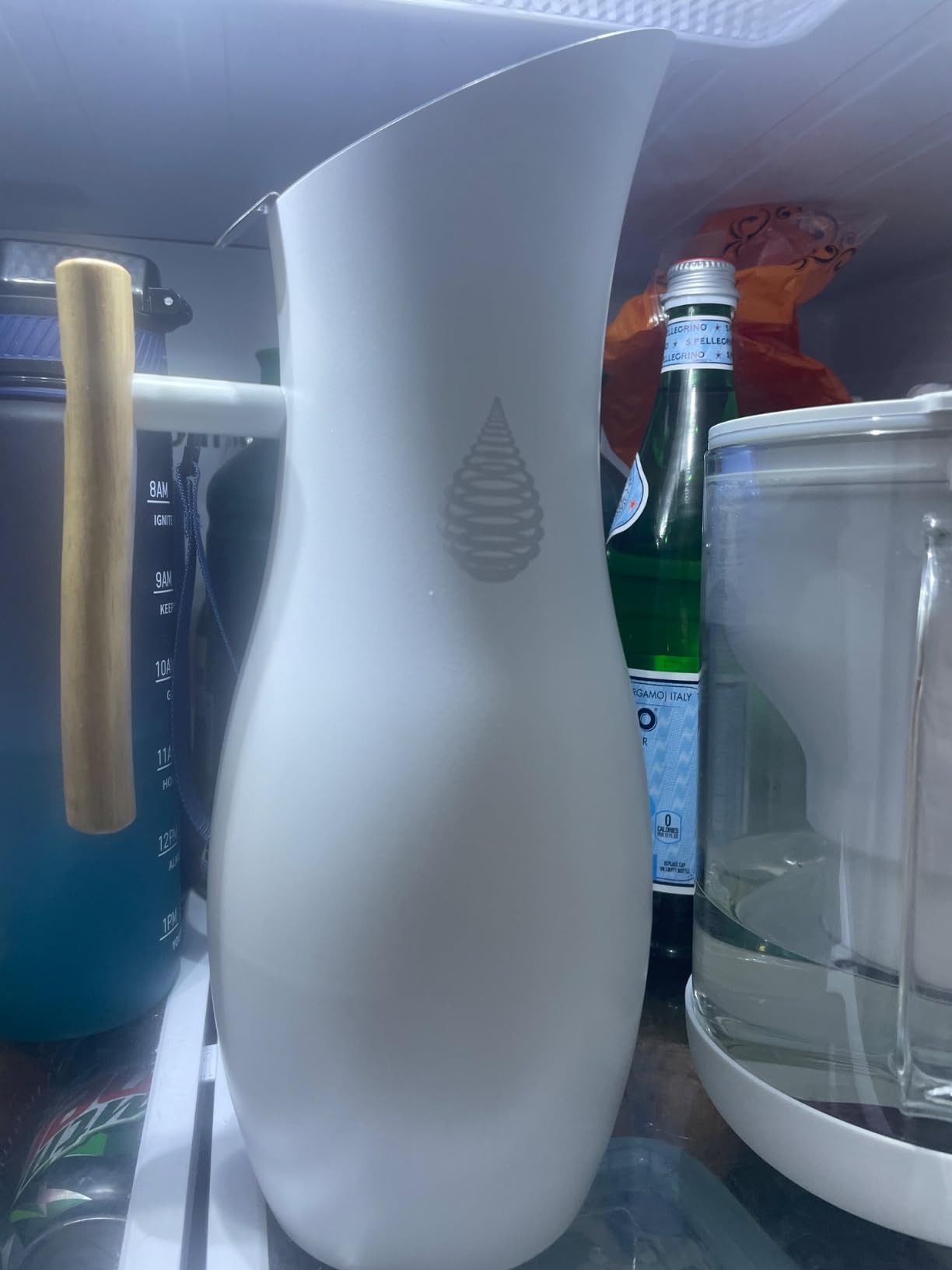 Invigorated Water pH Vitality Alkaline Water Filter Pitcher for Drinking Water Stainless Steel - Water Pitcher with Filter for Tap Water, High pH Filtered Purifier with Alkaline Filter - 1.9L (Silver) Customer Review Invigorated Water pH Vitality Alkaline Water Filter Pitcher for Drinking Water Stainless Steel - Water Pitcher with Filter for Tap Water, High pH Filtered Purifier with Alkaline Filter - 1.9L (Silver) - Customer Photo 1