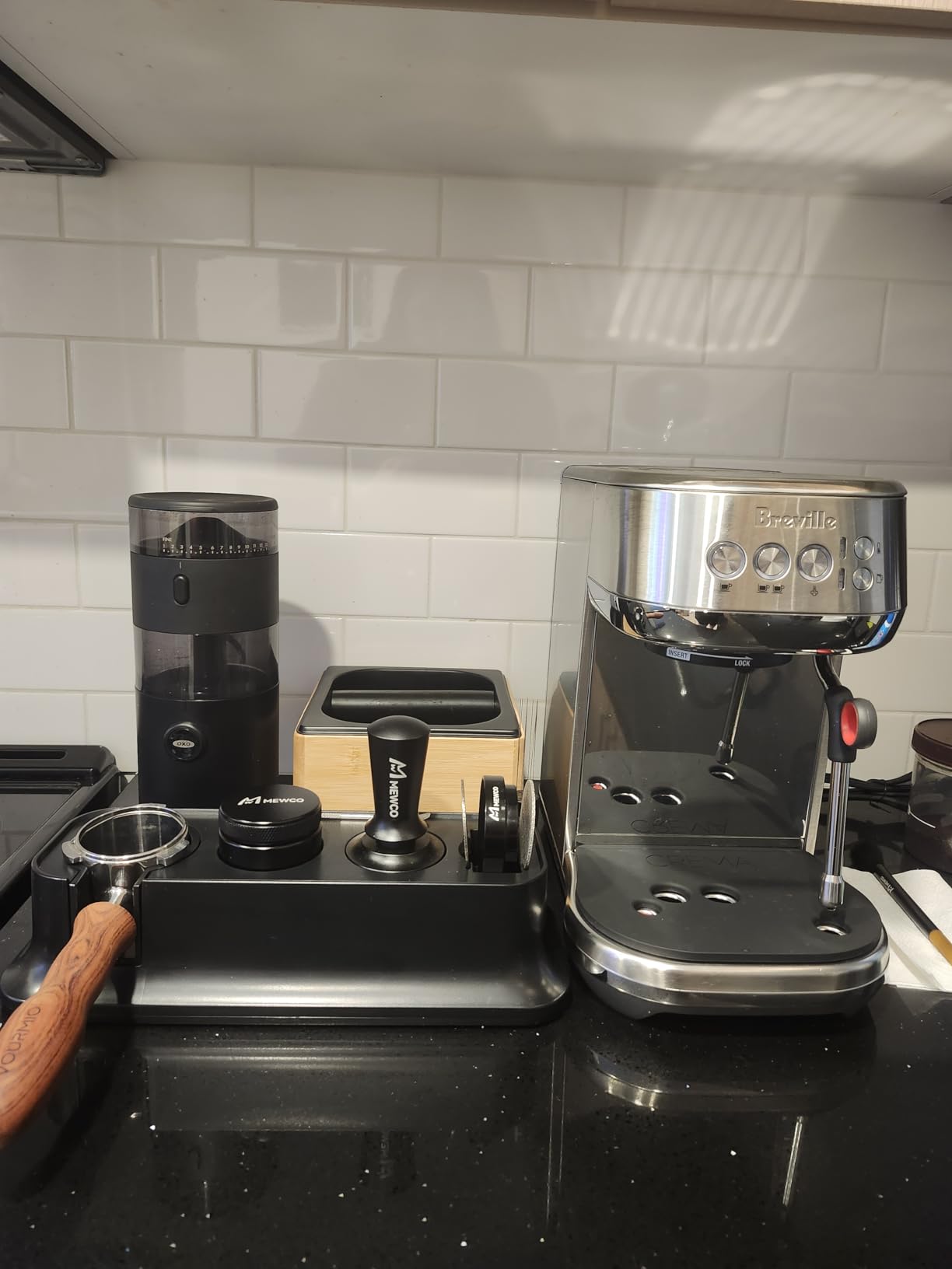 Breville Bambino Plus Espresso Machine BES500BSS, Brushed Stainless Steel Customer Review Breville Bambino Plus Espresso Machine BES500BSS, Brushed Stainless Steel - Customer Photo 1