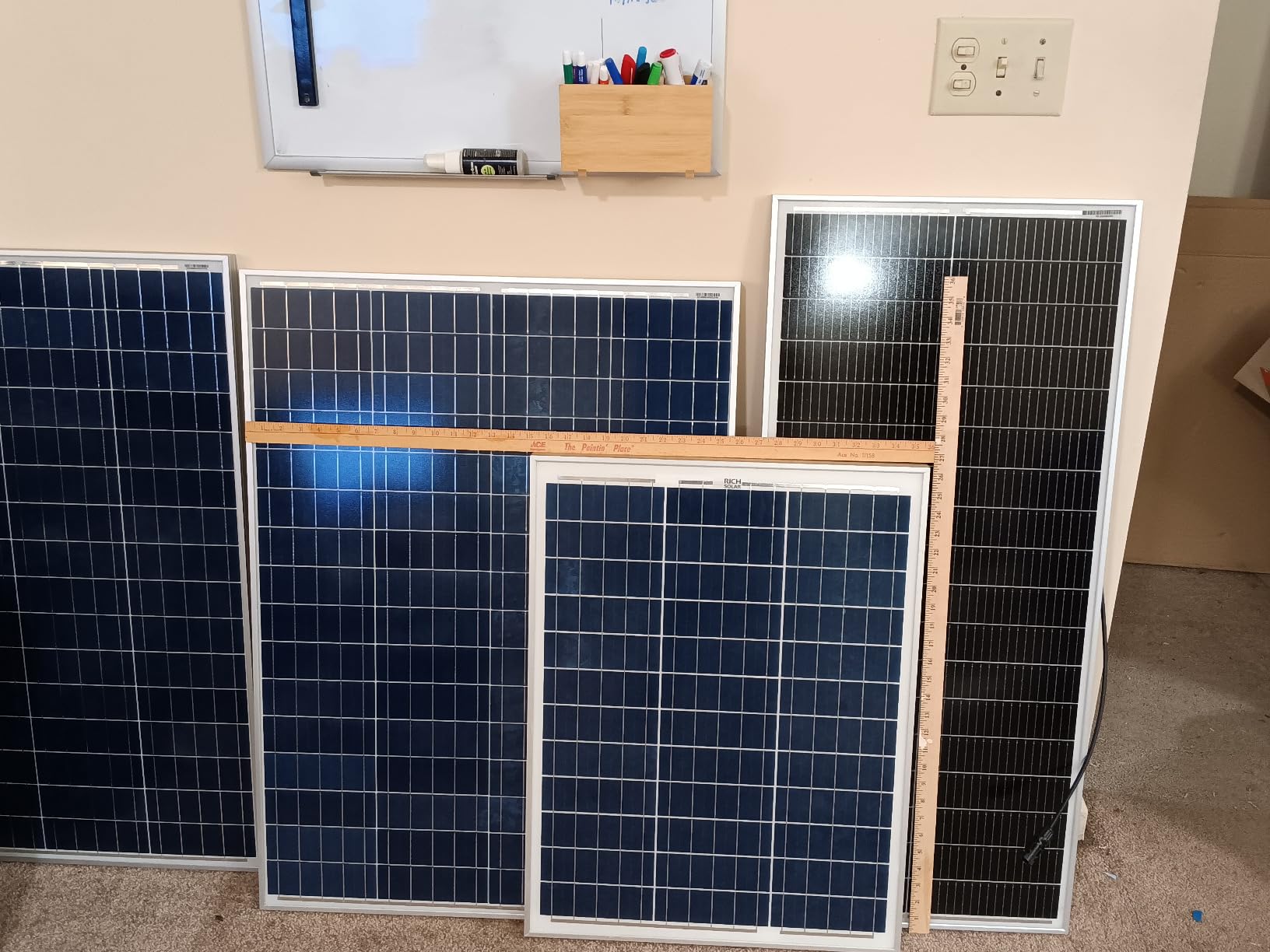 HQST 100 Watt 12V Monocrystalline Solar Panel with Solar Connectors, High Efficiency Module PV Power for Battery Charging Boat, Caravan, RV and Any Other Off Grid Applications Customer Review HQST 100 Watt 12V Monocrystalline Solar Panel with Solar Connectors, High Efficiency Module PV Power for Battery Charging Boat, Caravan, RV and Any Other Off Grid Applications - Customer Photo 2