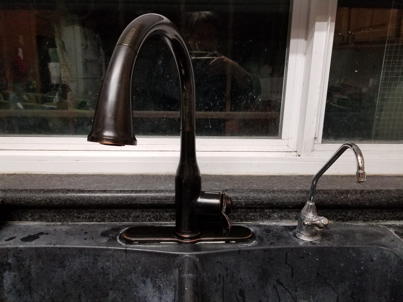 Kohler K-R23863-SD-VS Motif Kitchen Sink Faucet, Vibrant Stainless Customer Review Kohler K-R23863-SD-VS Motif Kitchen Sink Faucet, Vibrant Stainless - Customer Photo 1