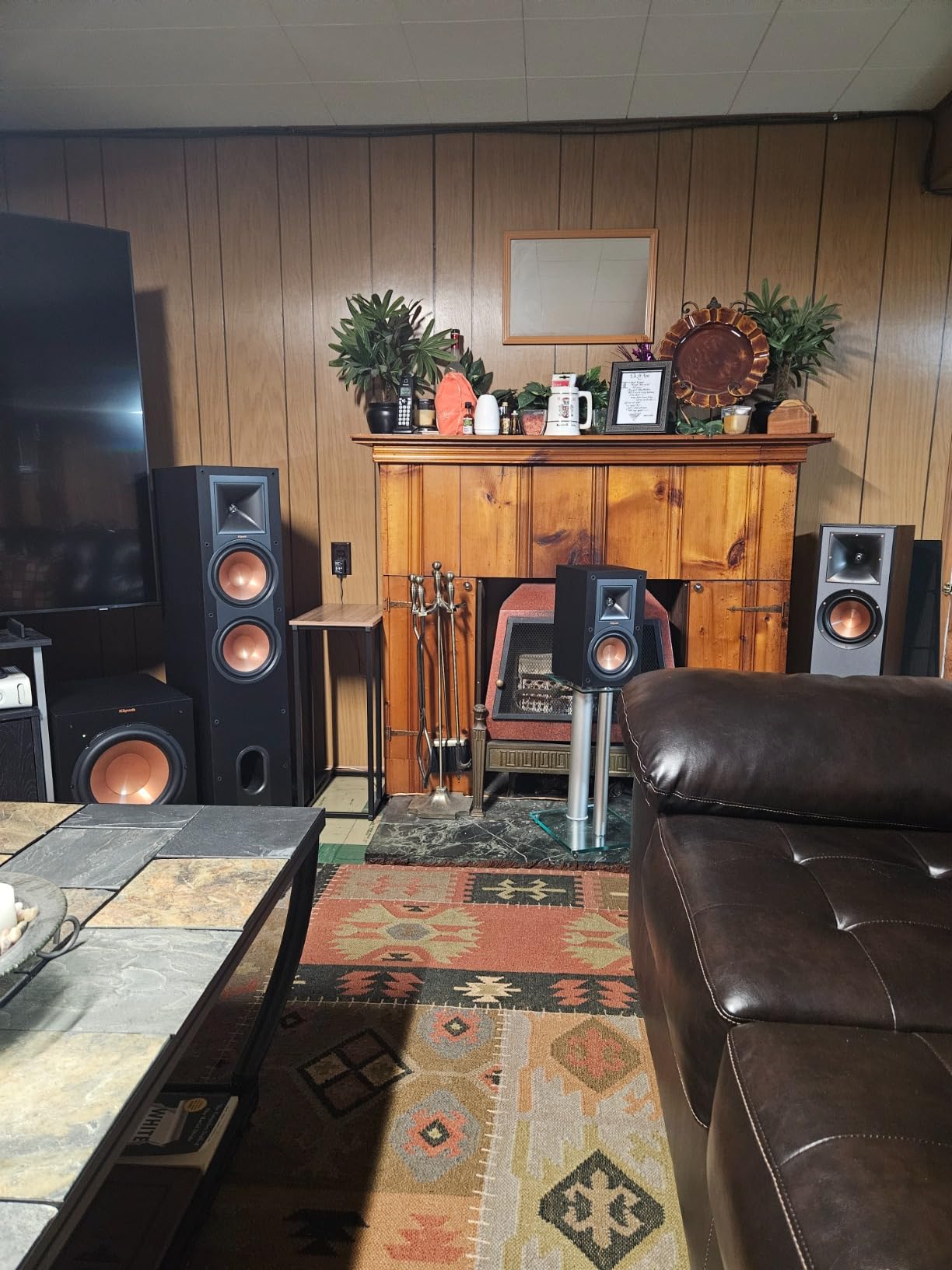 Klipsch Reference R-610F Floorstanding Speaker, Black, Pair Customer Review Klipsch Reference R-610F Floorstanding Speaker, Black, Pair - Customer Photo 2