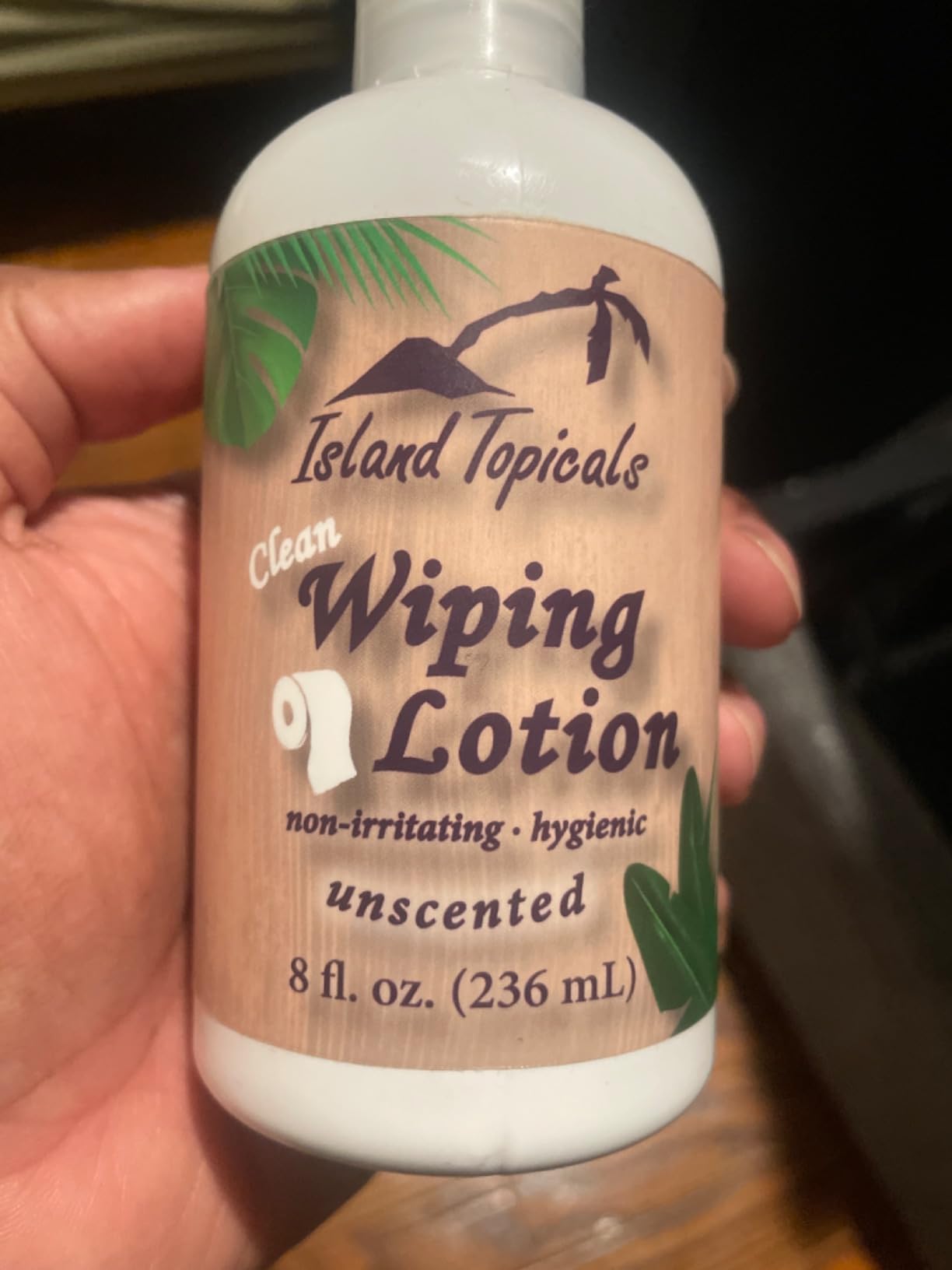 Wiping Lotion | Experience Clean | The Cleaner Way to use Toilet Paper | 8 Fl Oz Bottle (Unscented) Customer Review Wiping Lotion | Experience Clean | The Cleaner Way to use Toilet Paper | 8 Fl Oz Bottle (Unscented) - Customer Photo 2
