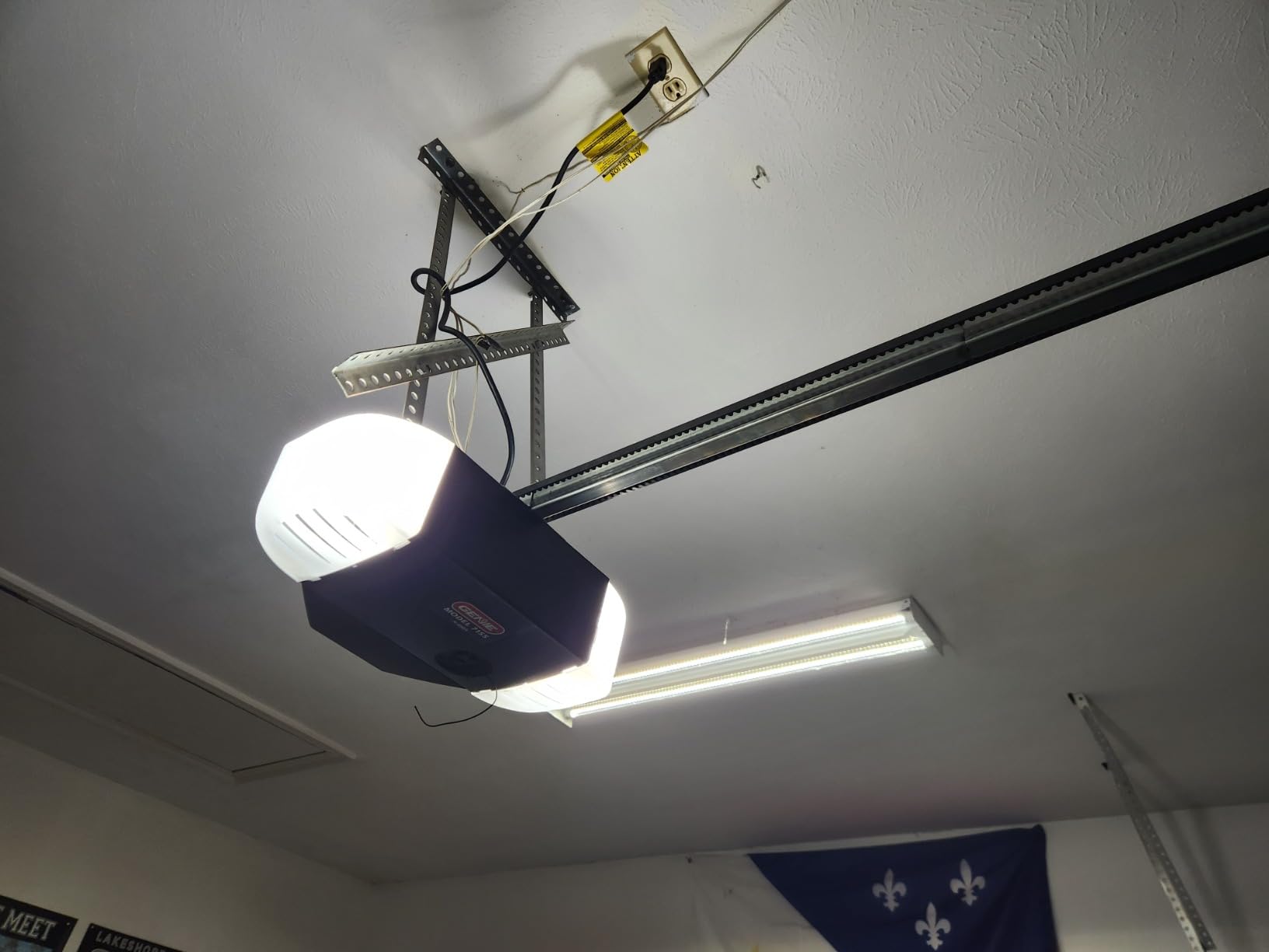 Genie StealthDrive 7155 Connect Smartphone-Controlled Belt Drive Garage Door Opener - 1 Each - Customer Photo 2