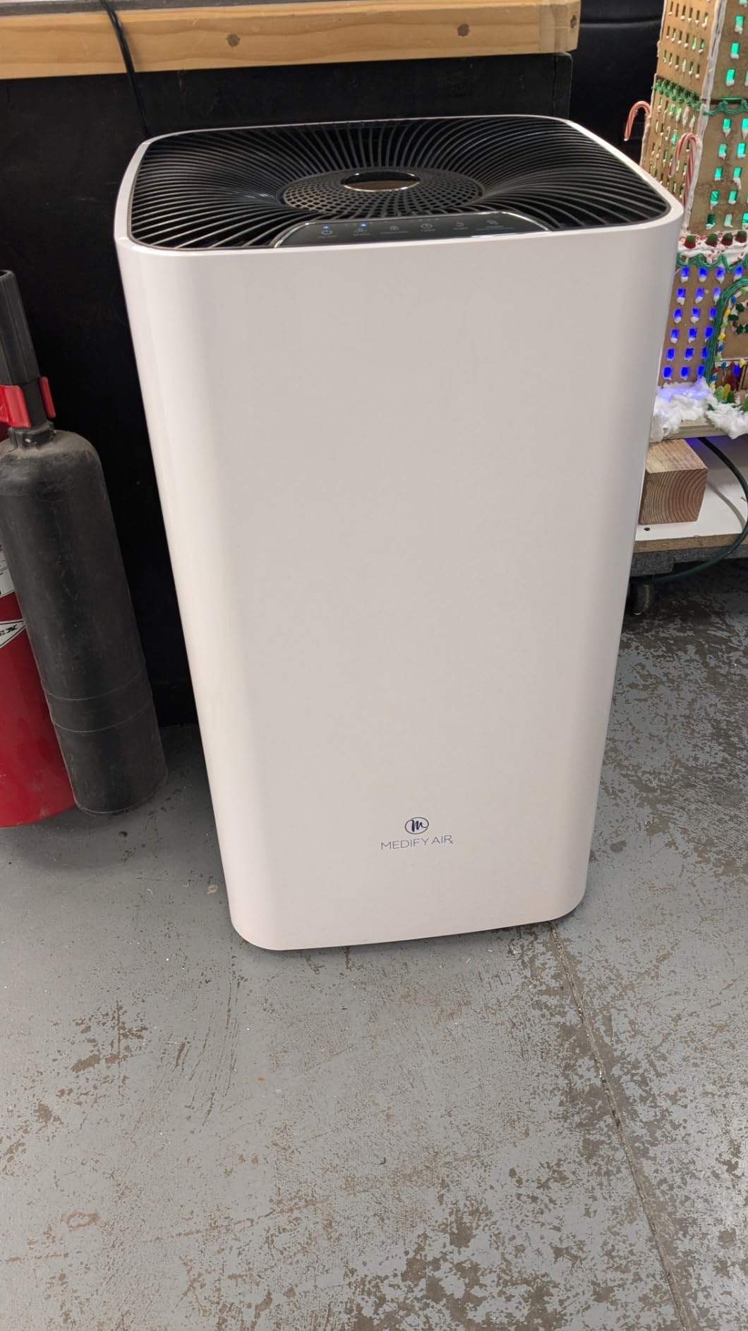 Medify MA-14 Air Purifier with True HEPA H13 Filter | 470 ft² per Hour for Smoke, Odors, Pollen, Pets | Removal to 0.1 Microns | White, 1-Pack - Customer Photo 2