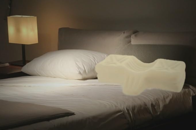 Therapeutica Lite Cervical Orthopedic Foam Sleeping Pillow; Can Help Relieve Neck, Shoulder, and Back Tension; Helps Spinal Alignment; Back and Side Sleeping, Medium Firm - Average Customer Review Therapeutica Lite Cervical Orthopedic Foam Sleeping Pillow; Can Help Relieve Neck, Shoulder, and Back Tension; Helps Spinal Alignment; Back and Side Sleeping, Medium Firm - Average - Customer Photo 1