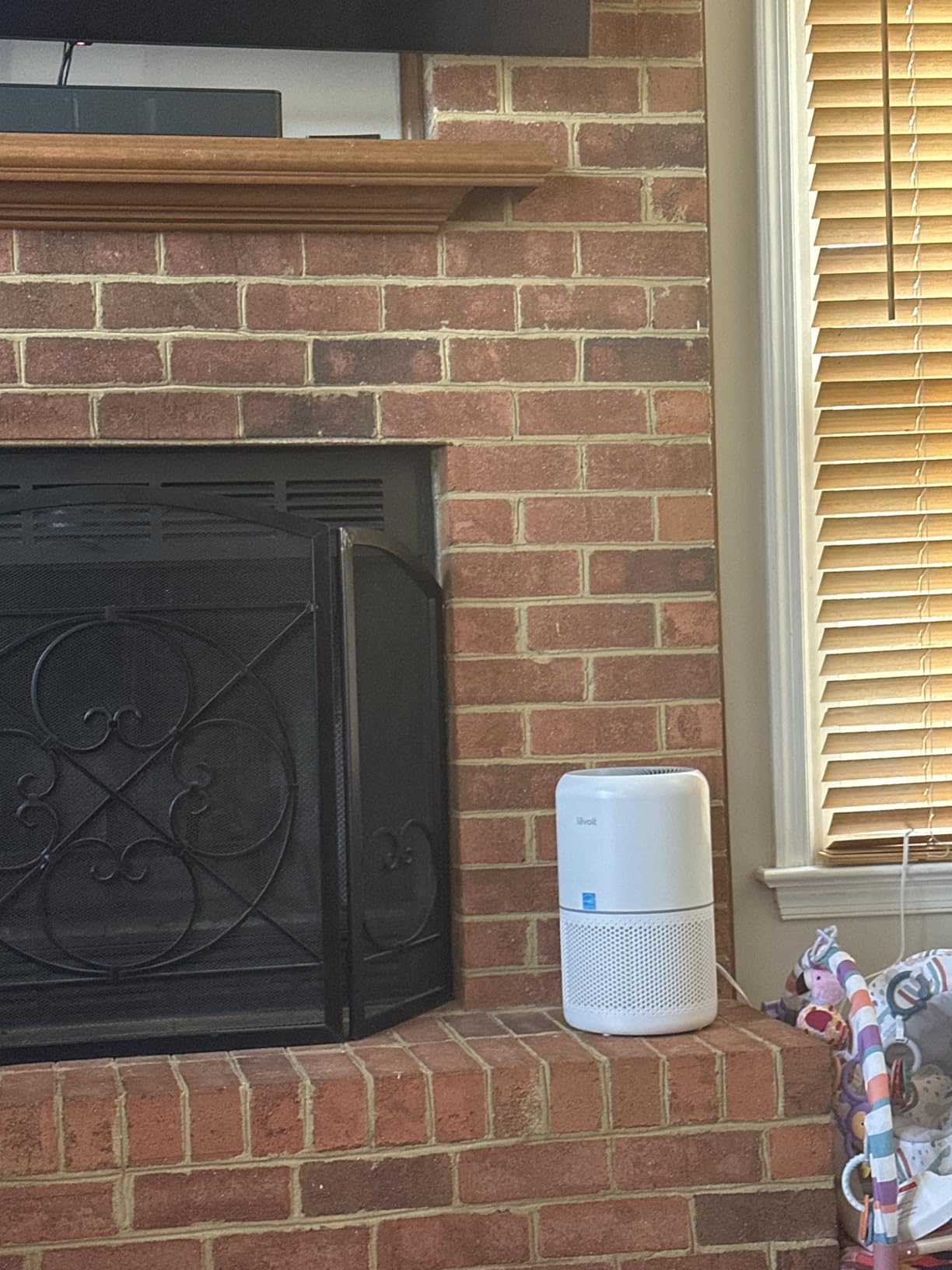 LEVOIT Air Purifier for Home Allergies Pet Hair in Bedroom, Covers Up to 1073 ft² by 56W High Torque Motor, AHAM VERIFIDE, 3-in-1 Filter with HEPA Sleep Mode Customer Review LEVOIT Air Purifier for Home Allergies Pet Hair in Bedroom, Covers Up to 1073 ft² by 56W High Torque Motor, AHAM VERIFIDE, 3-in-1 Filter with HEPA Sleep Mode - Customer Photo 1