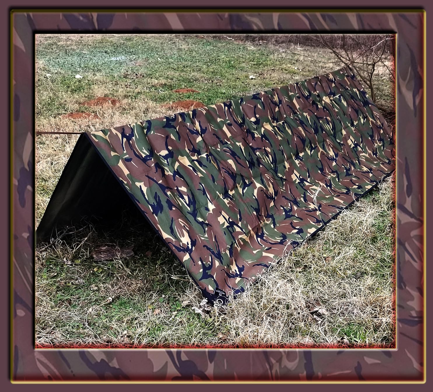Arcturus Insulated Tarp/Thermal Blanket – 60x82in, Reflects 90% Body Heat, Waterproof, Windproof, 3-Layer Design, Reinforced Grommets Customer Review Arcturus Insulated Tarp/Thermal Blanket – 60x82in, Reflects 90% Body Heat, Waterproof, Windproof, 3-Layer Design, Reinforced Grommets - Customer Photo 1
