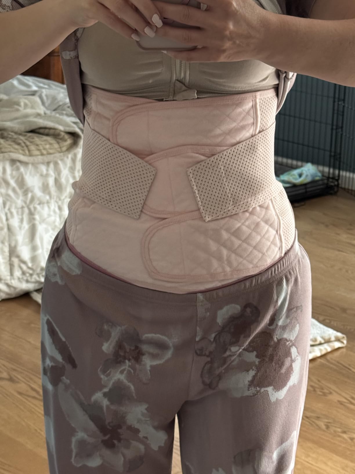 Postpartum Girdle C-Section Recovery Belt Back Support Belly Wrap Belly Band Shapewear Customer Review Photo Postpartum Girdle C-Section Recovery Belt Back Support Belly Wrap Belly Band Shapewear - Customer Photo 1 - Postpartum Girdle Review