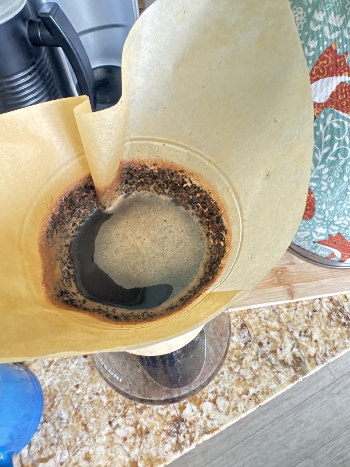 COSORI Pour Over Coffee Maker with Double Layer Stainless Steel Filter, 8-Cup, 34oz Customer Review COSORI Pour Over Coffee Maker with Double Layer Stainless Steel Filter, 8-Cup, 34oz - Customer Photo 1