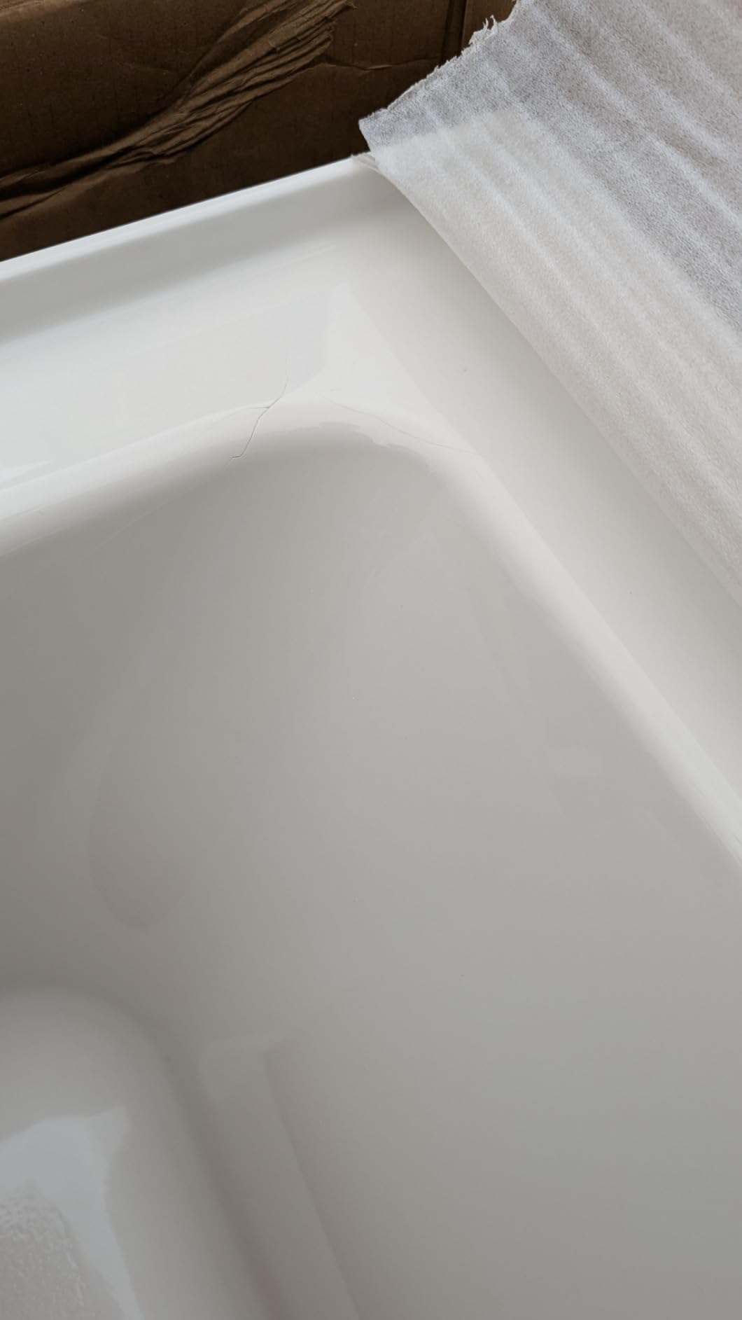 American Standard 2973202.020 Studio Integral Apron Bathtub Left Drain 60 in. x 30 in. in White Customer Review American Standard 2973202.020 Studio Integral Apron Bathtub Left Drain 60 in. x 30 in. in White - Customer Photo 2