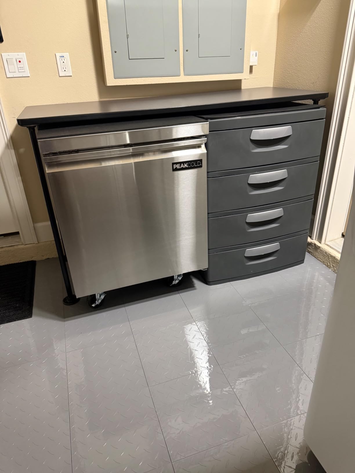 2 Door Commercial Stainless Steel Freezer, White Interior; 47 Cubic Ft, 54 2 Door Commercial Stainless Steel Freezer, White Interior; 47 Cubic Ft, 54