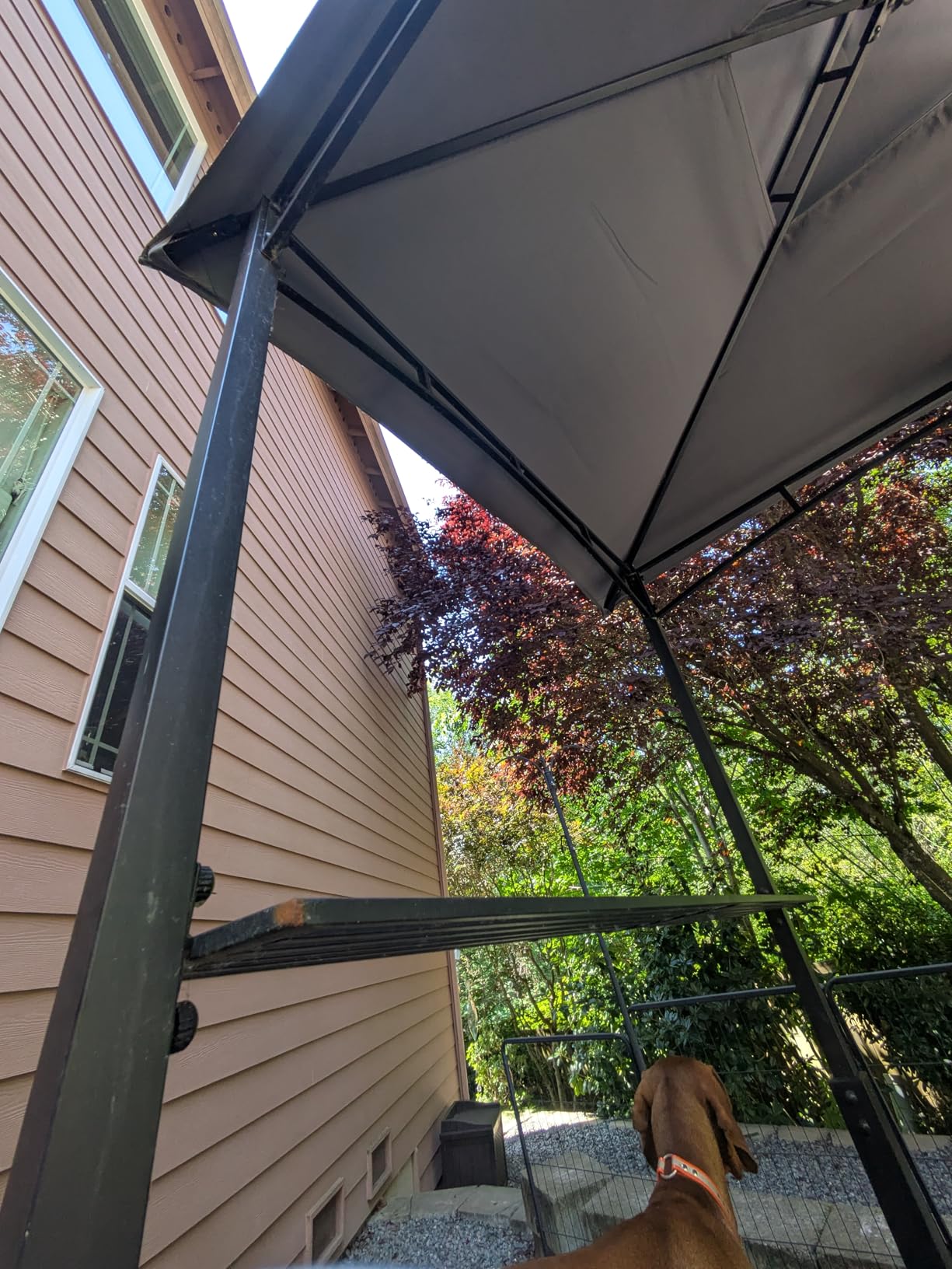 ABCCANOPY 8x5 Grill Gazebo - Outdoor BBQ Canopy Shelter with Led Light for Patio Backyard Grilling (Dark Gray) Customer Review ABCCANOPY 8x5 Grill Gazebo - Outdoor BBQ Canopy Shelter with Led Light for Patio Backyard Grilling (Dark Gray) - Customer Photo 1