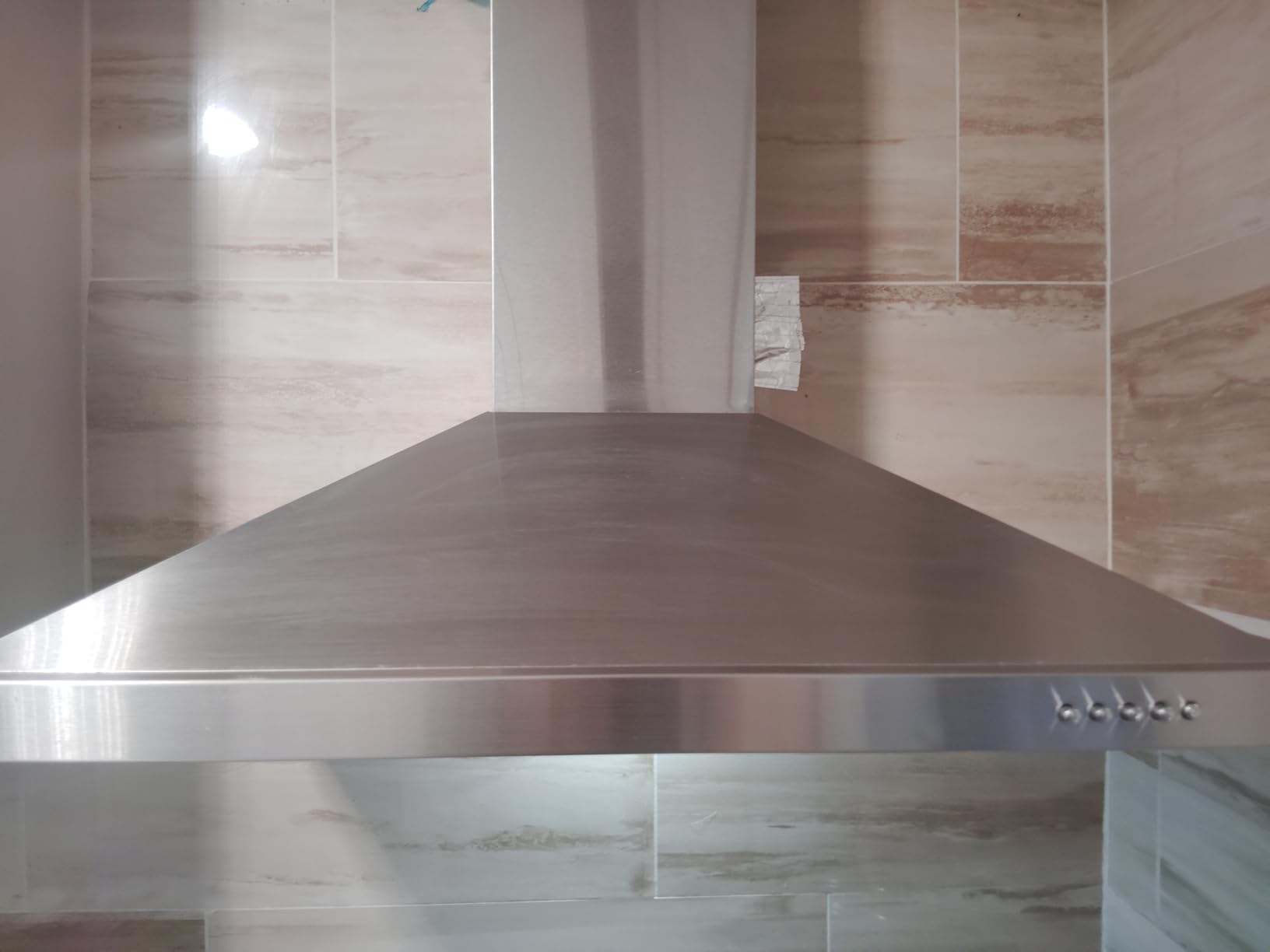 Range Hood, Range Hoods 30 inch Stainless Steel, 450 CFM Kitchen Hood with LED Light Baffle Filters, 3 Speed Exhaust Fan Vent Hood Customer Review Range Hood, Range Hoods 30 inch Stainless Steel, 450 CFM Kitchen Hood with LED Light Baffle Filters, 3 Speed Exhaust Fan Vent Hood - Customer Photo 1