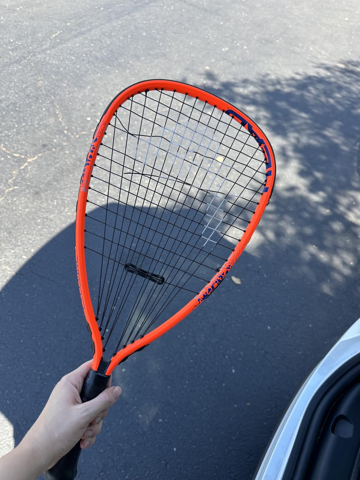 HEAD MX Cyclone 190 Club Racquetball Racket - Pre-Strung Light Balance Racquet Customer Review HEAD MX Cyclone 190 Club Racquetball Racket - Pre-Strung Light Balance Racquet - Customer Photo 1